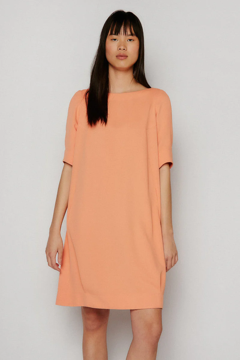 Rivera-spain Vestido Azucena albaricoque