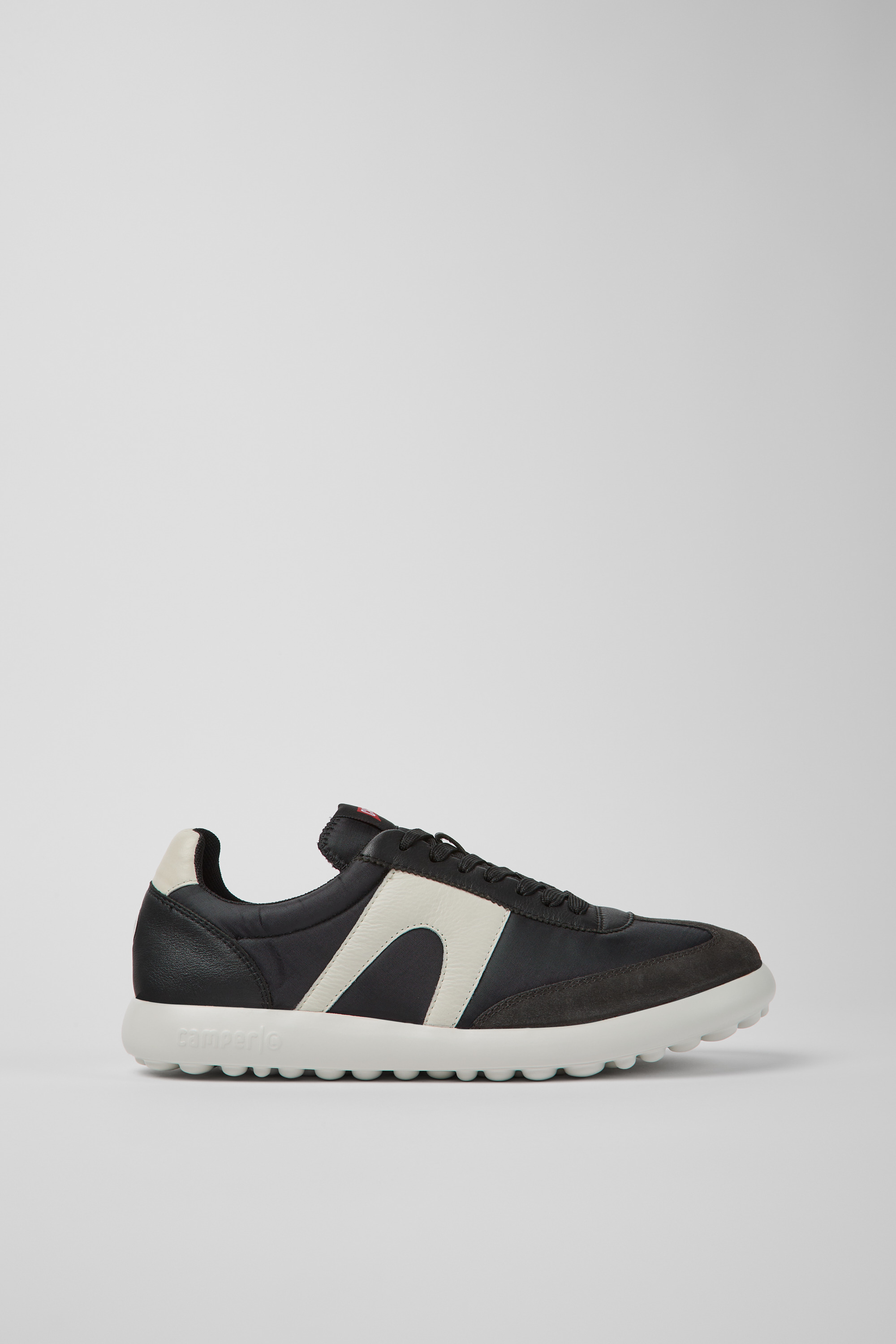 Pelotas XLite - White and black textile and leather sneakers for men