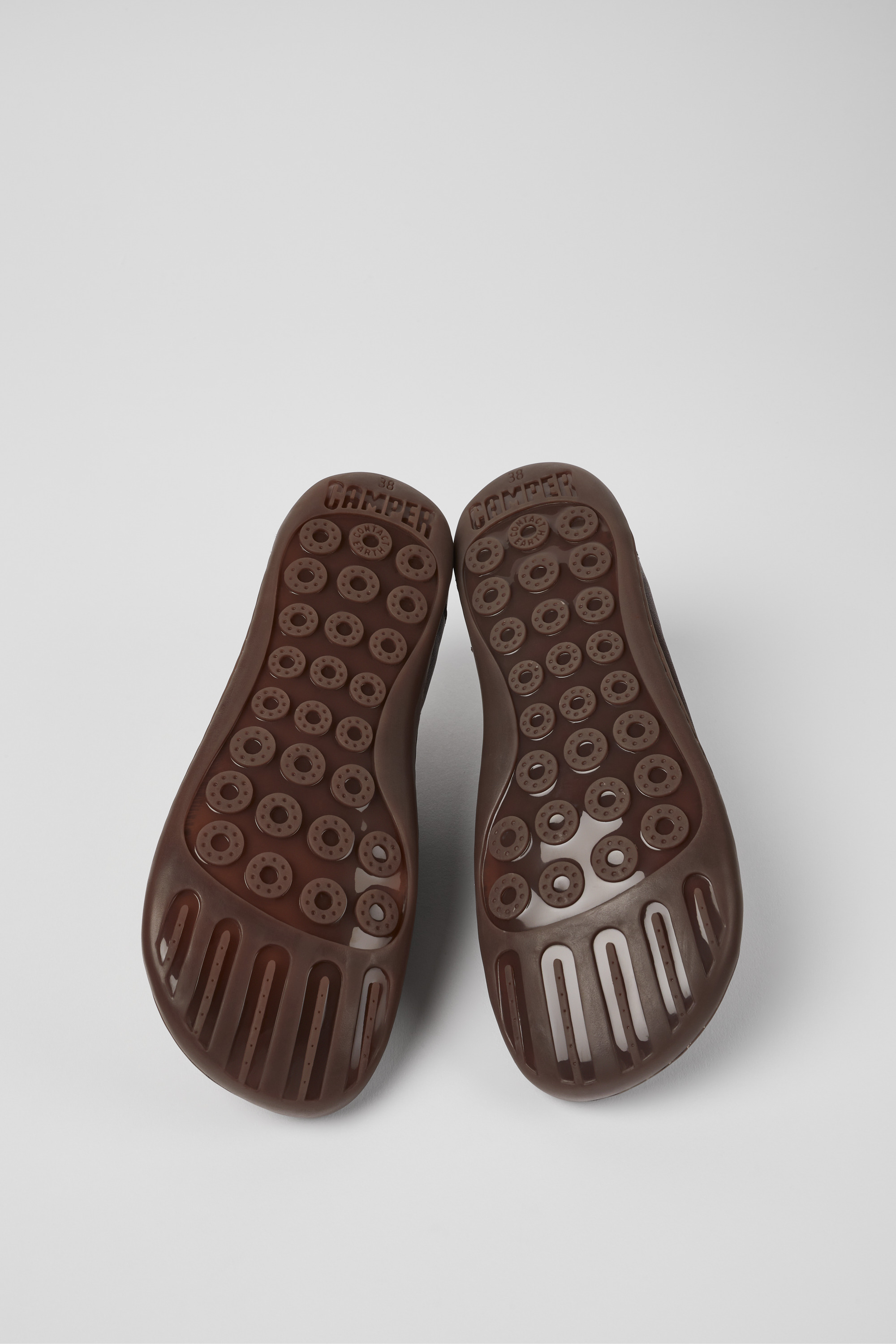 Peu - Brown leather shoes for women