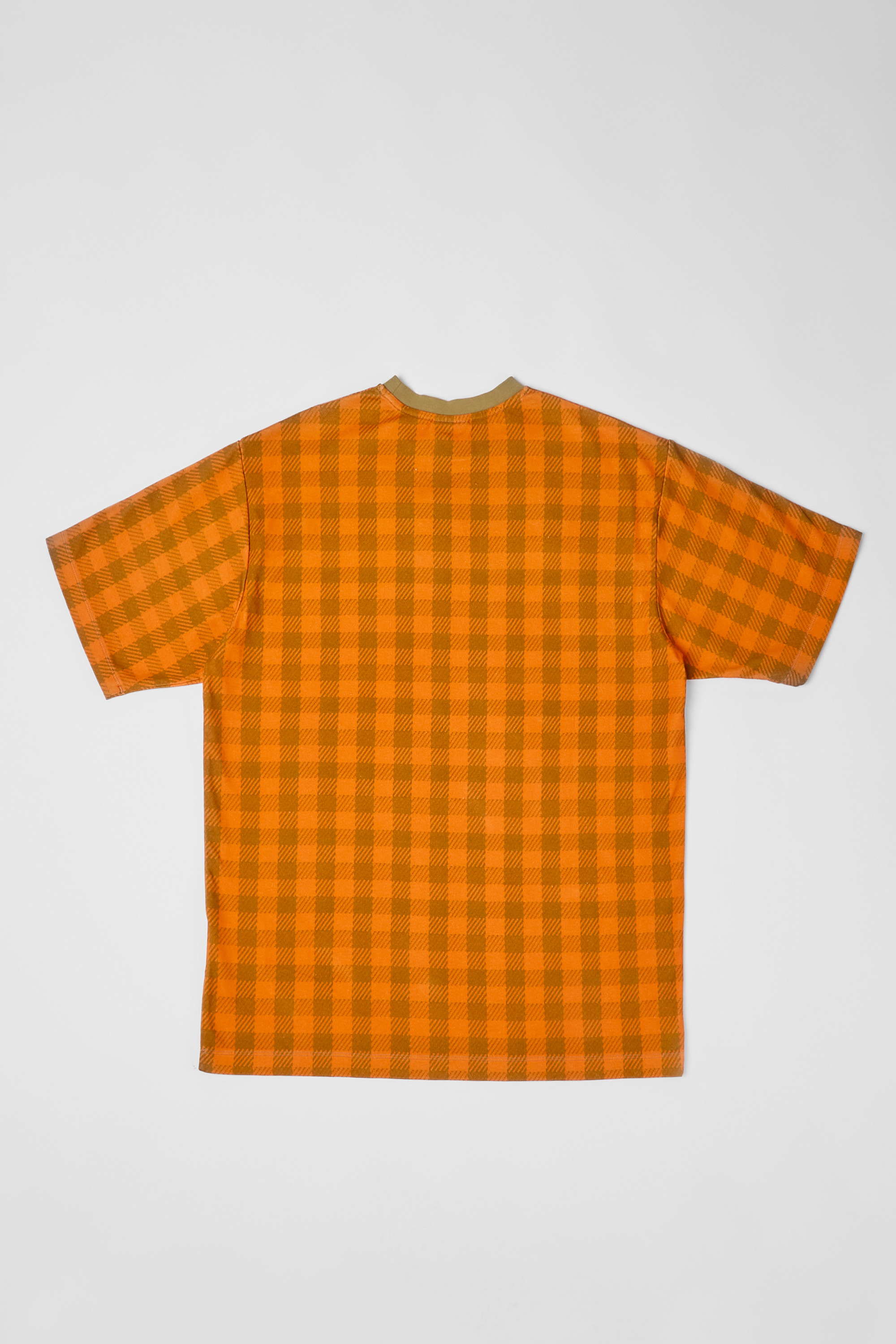 T-Shirt - Orange and beige unisex T-shirt