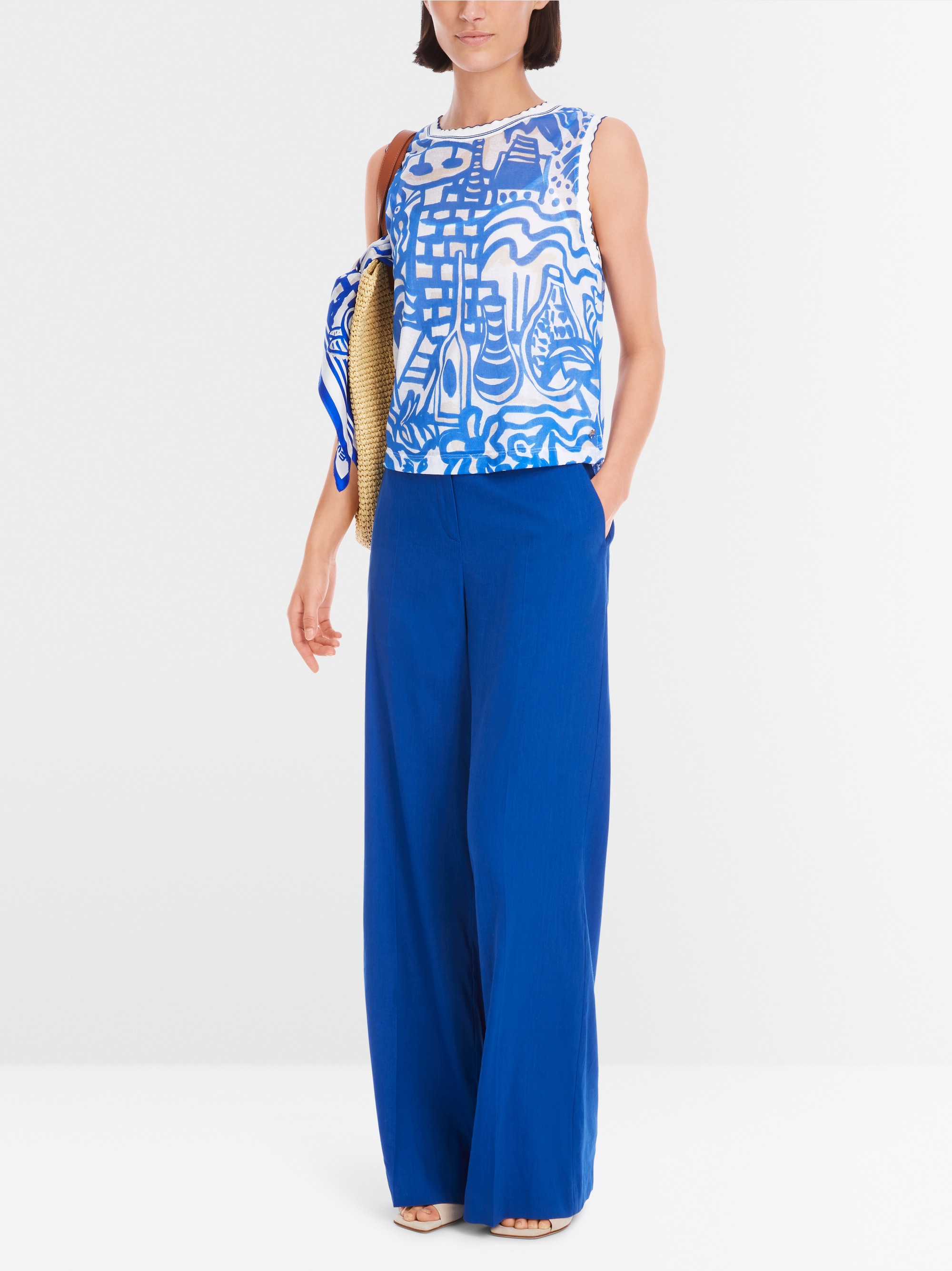 Marc-Cain Knitted in Germany top with print