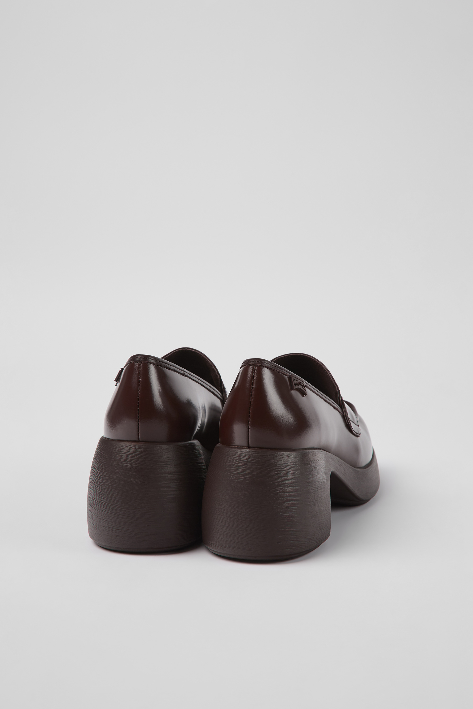 Thelma - Burgundy leather shoes for women