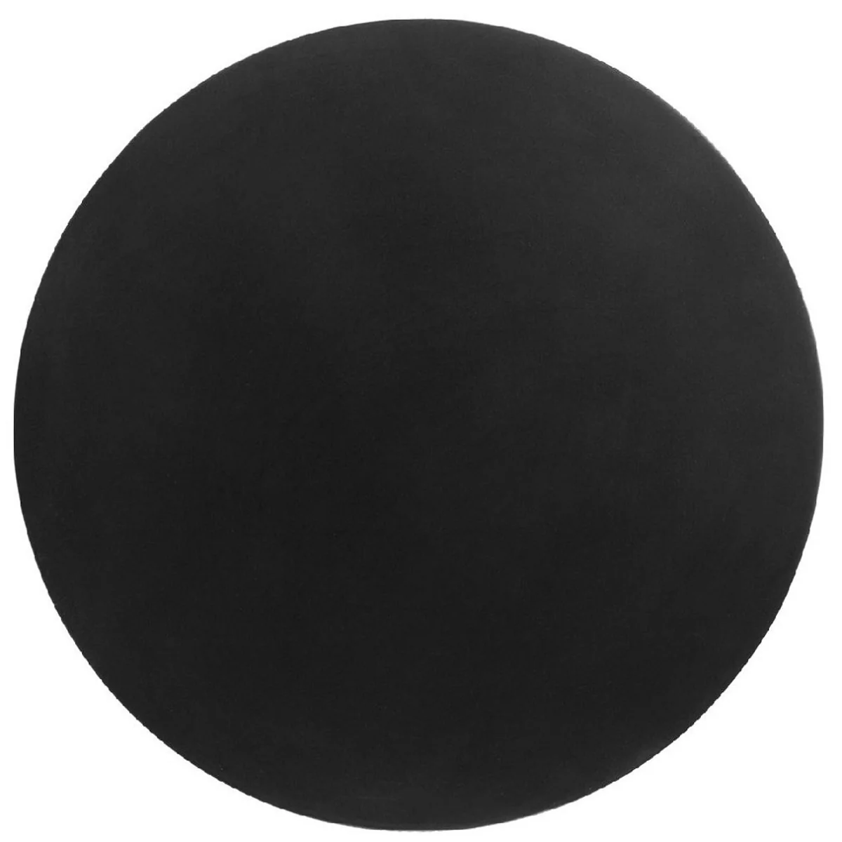 Casa Padrino mesa auxiliar / taburete de lujo negro ? 38 x A. 45 cm - Mesa / taburete redondo reforzado con fibra de vidrio - Muebles de sal¨®n - Muebles de lujo - Interior de lujo