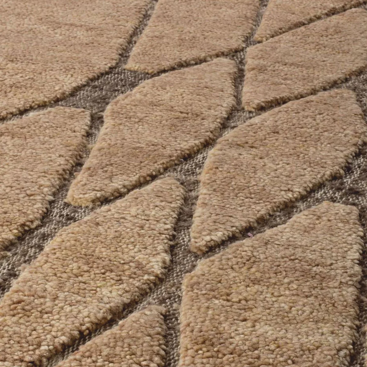 Casa Padrino Alfombra de Salón de Lujo Beige / Marrón - Varios Tamaños