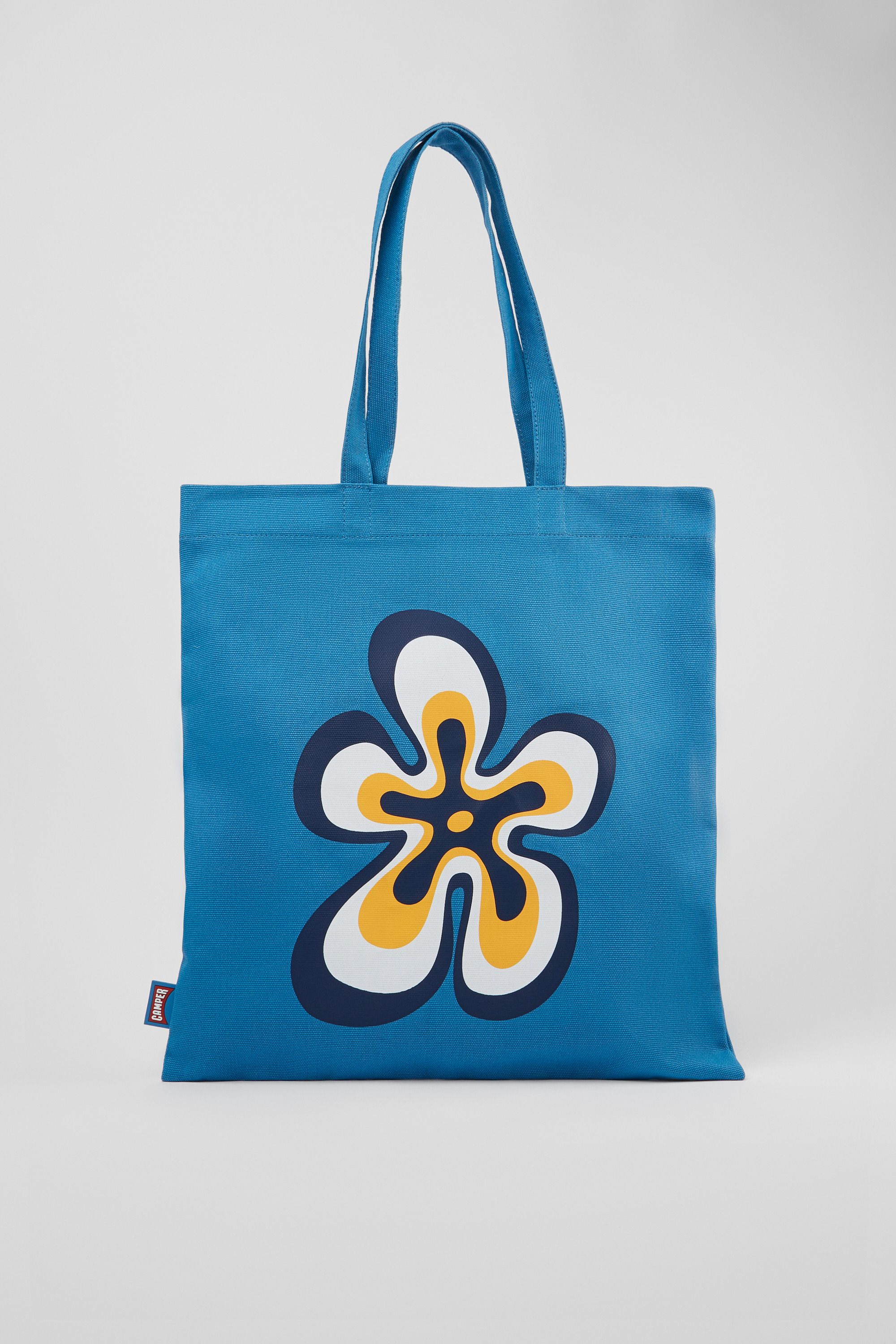 ConMigo - Blue recycled cotton tote bag