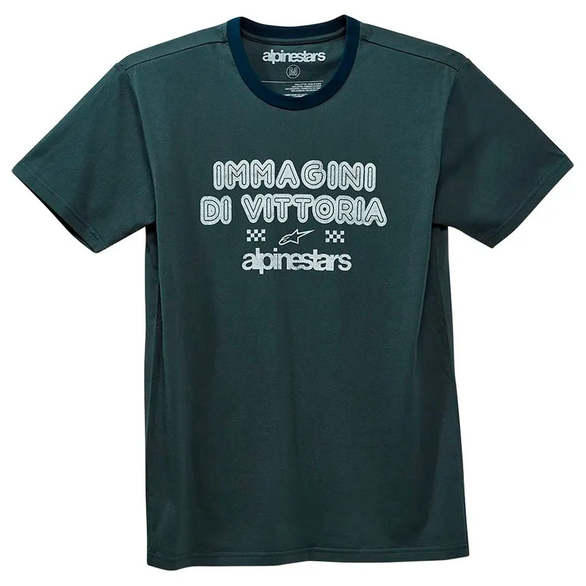 CAMISETA ALPINESTARS DI VITTORIA ANTRACITA