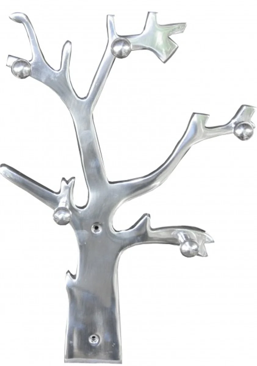 Casa Padrino Designer Wall Key and necklace holder made of aluminum, height 41 cm, width 29 cm - Wall Key Chain, Jewelry Tree - wall decoration