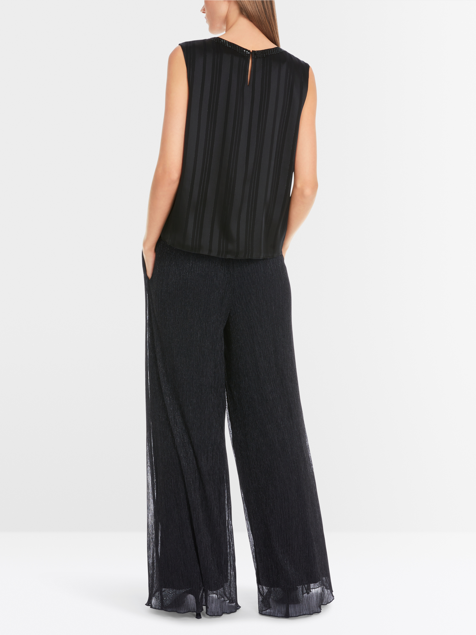 Marc-Cain V-neck top with crystals