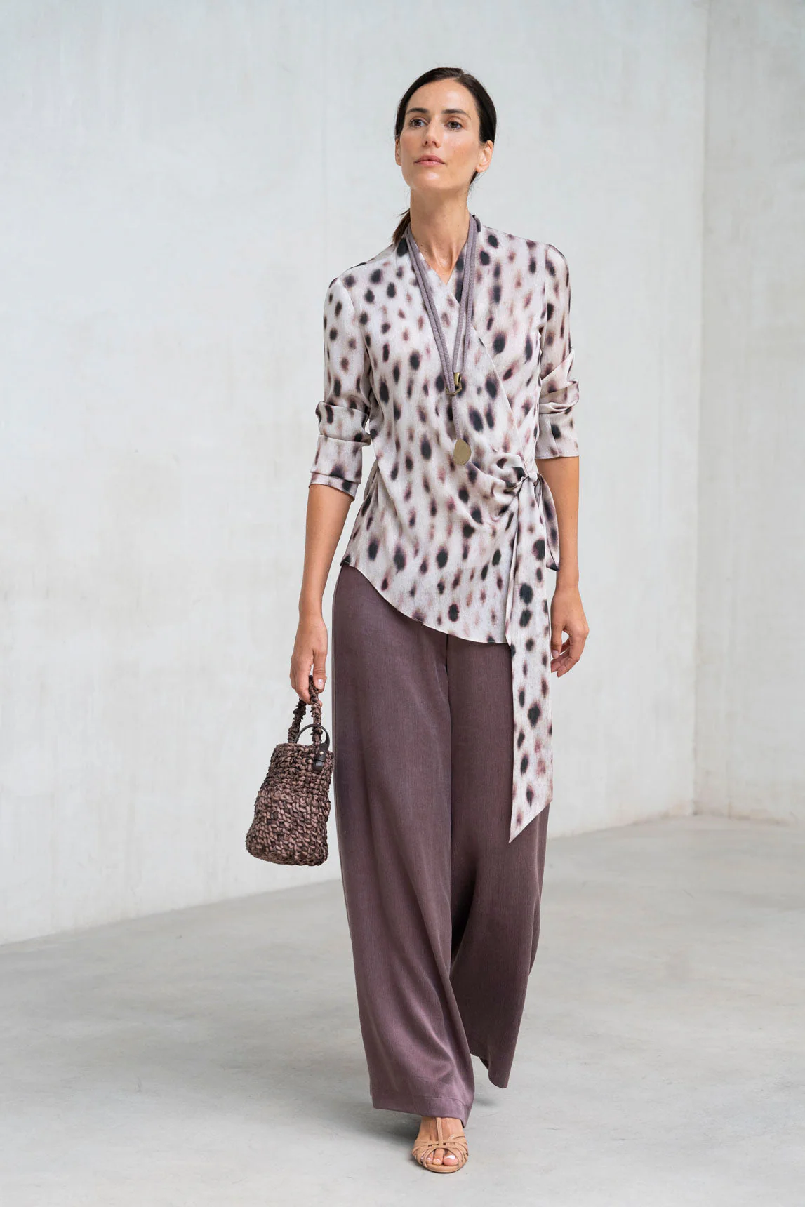 Rivera-spain Blusa Savia estampado