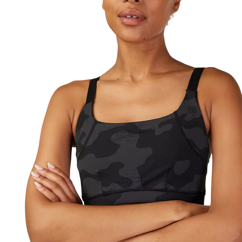 Womens Motive Camo Sports Bra