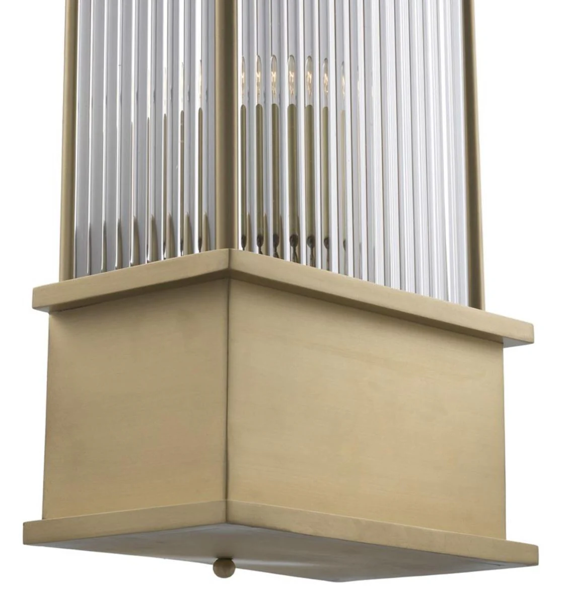 Casa Padrino lámpara de pared latón 20 x 12 x H. 43 cm - Muebles de Hotel y Restaurante de Lujo