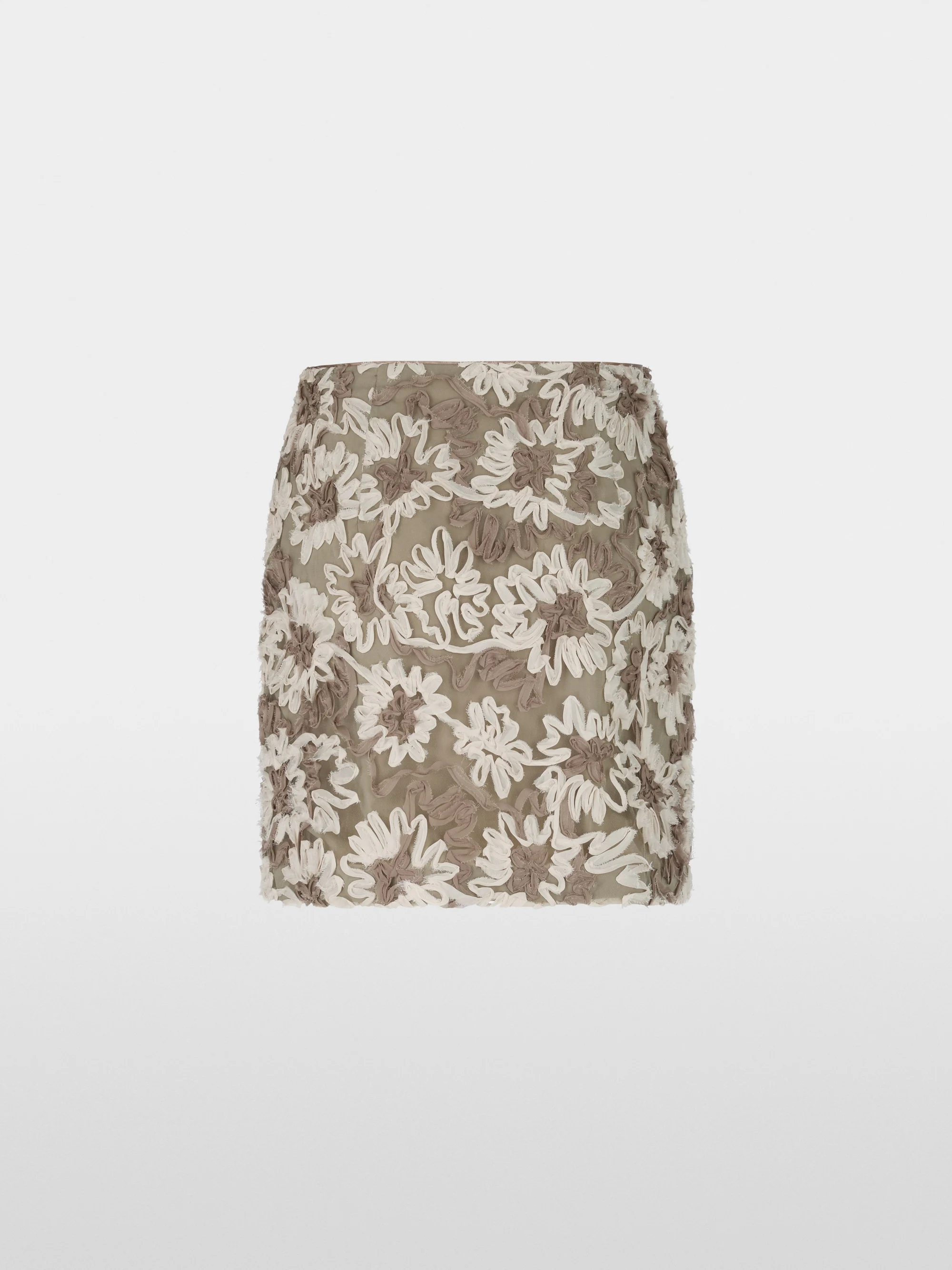 Marc-Cain Mini skirt in floral 3D pattern