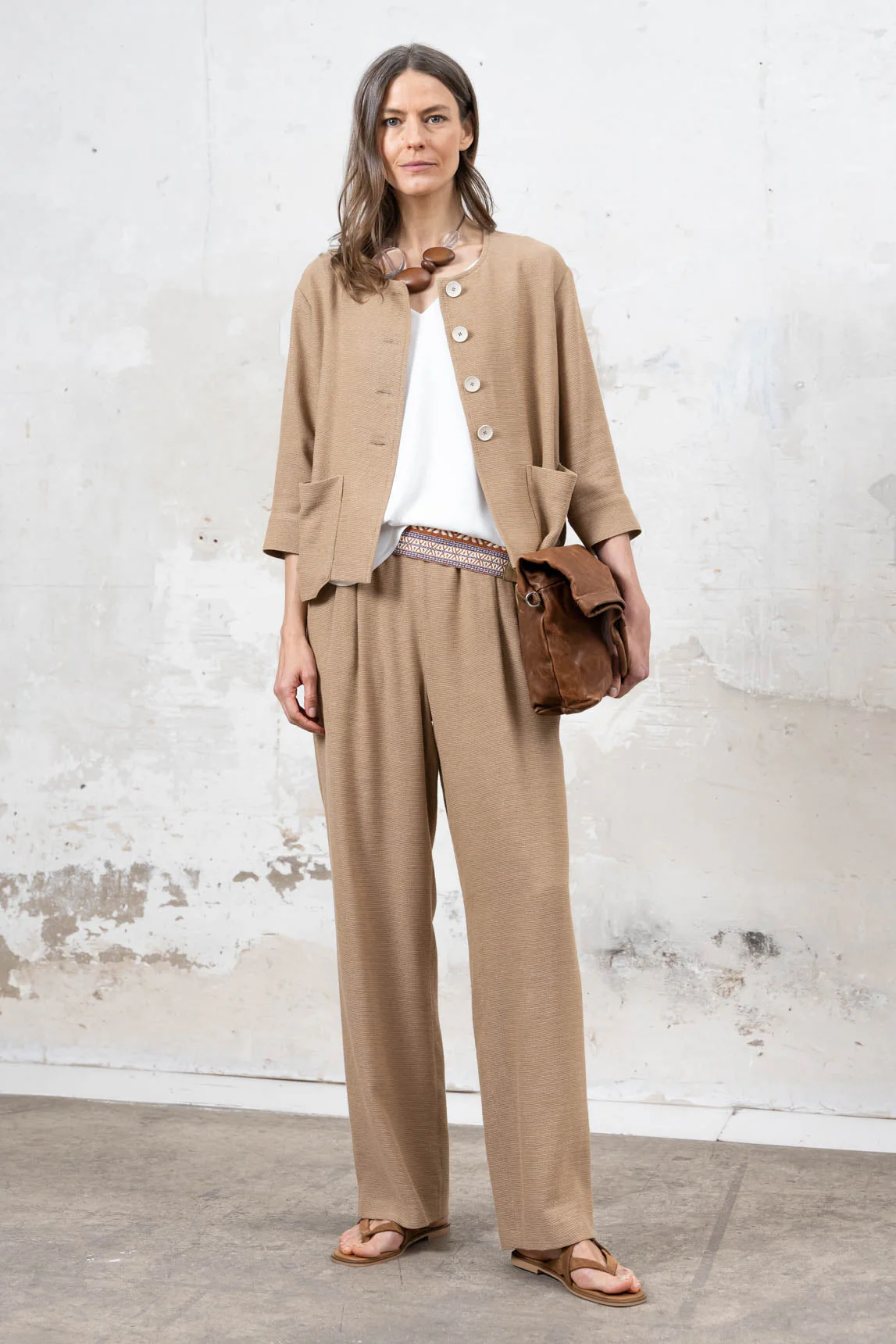 Rivera-spain Pantalón Issé camel