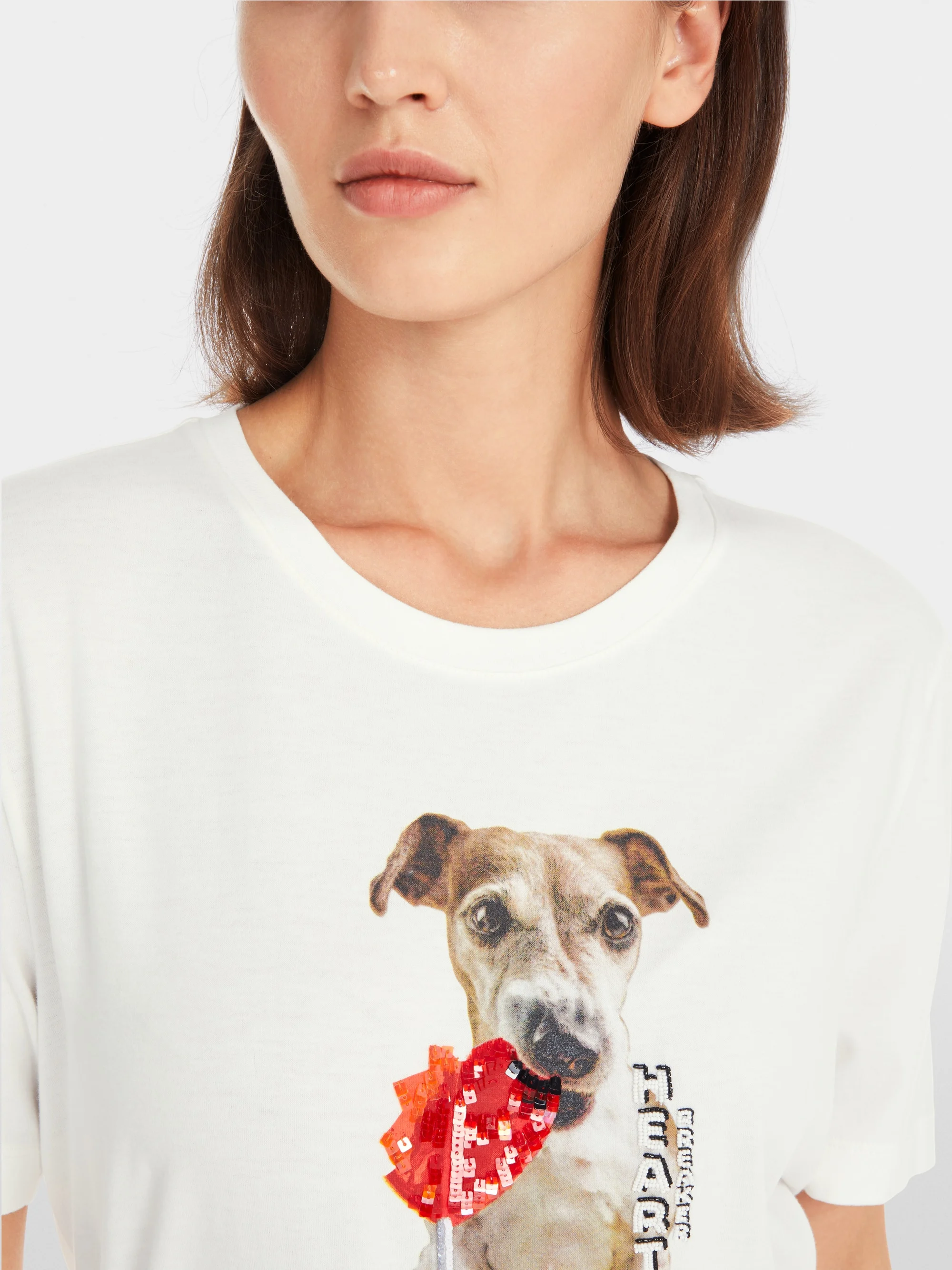 Marc-Cain T-shirt in pure cotton