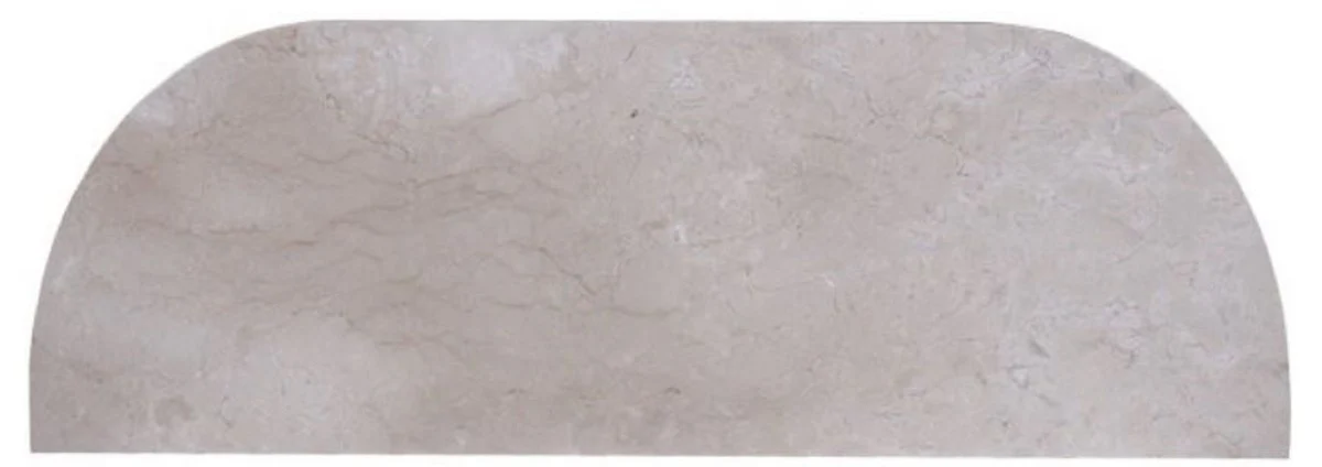 Casa Padrino consola Art Nouveau de lujo de caoba con encimera de m¨¢rmol marr¨®n oscuro / blanco 114 x 40 x H. 88 cm - Calidad de Lujo