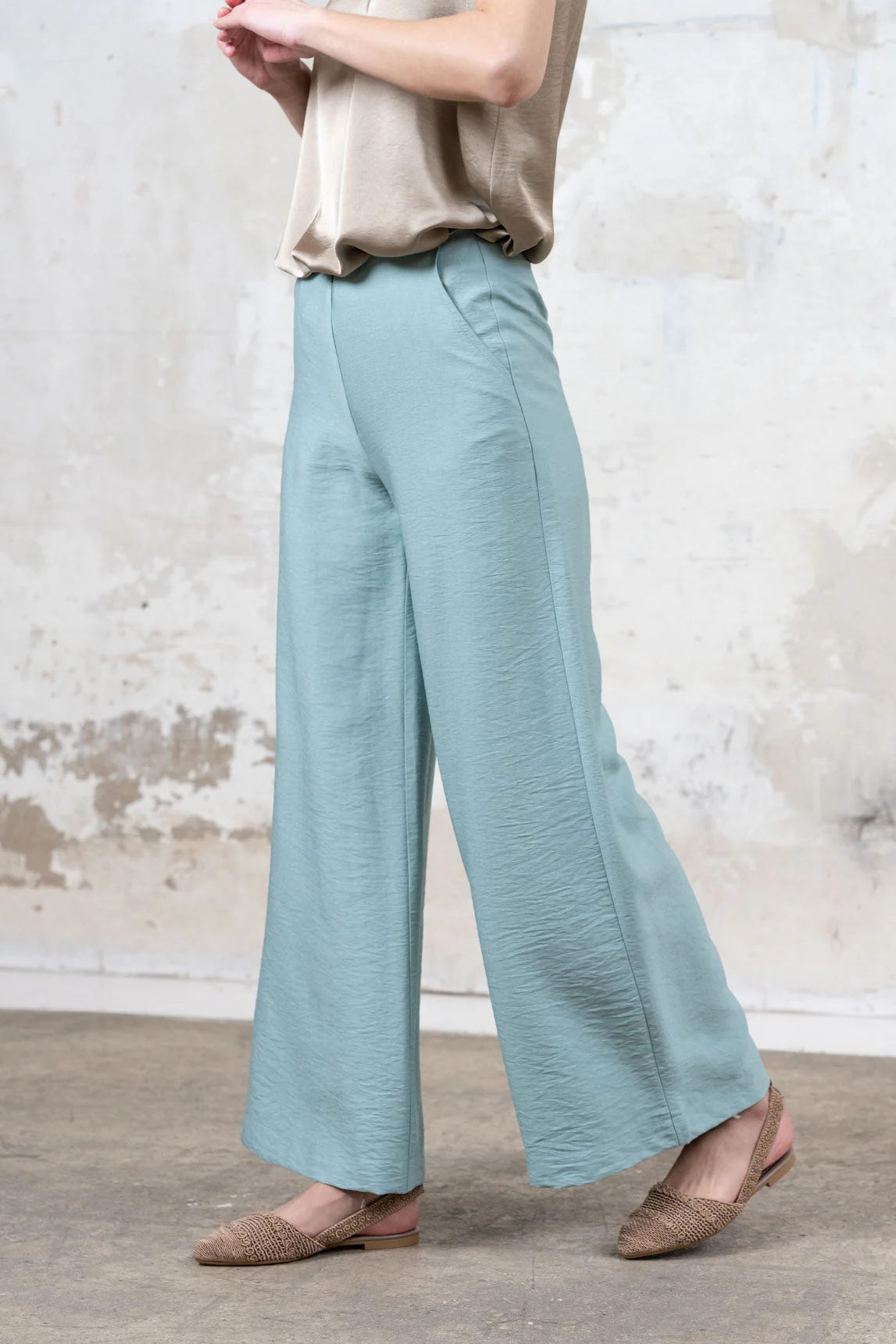 Rivera-spain Pantalón Biella turquesa