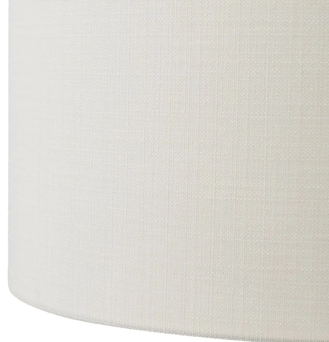 Casa Padrino lámpara de mesa de lujo latón antiguo / blanco Ø 45 x A. 78 cm - Lámpara de escritorio con pantalla redonda - Lámparas mesa - Lámparas escritorio