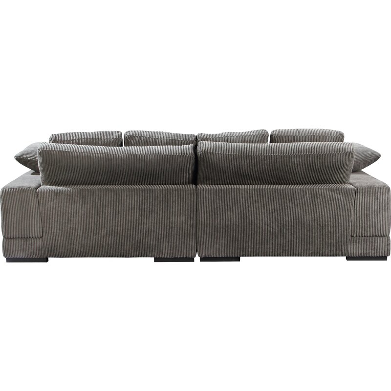 106��� Wide Reversible Sofa & Chaise