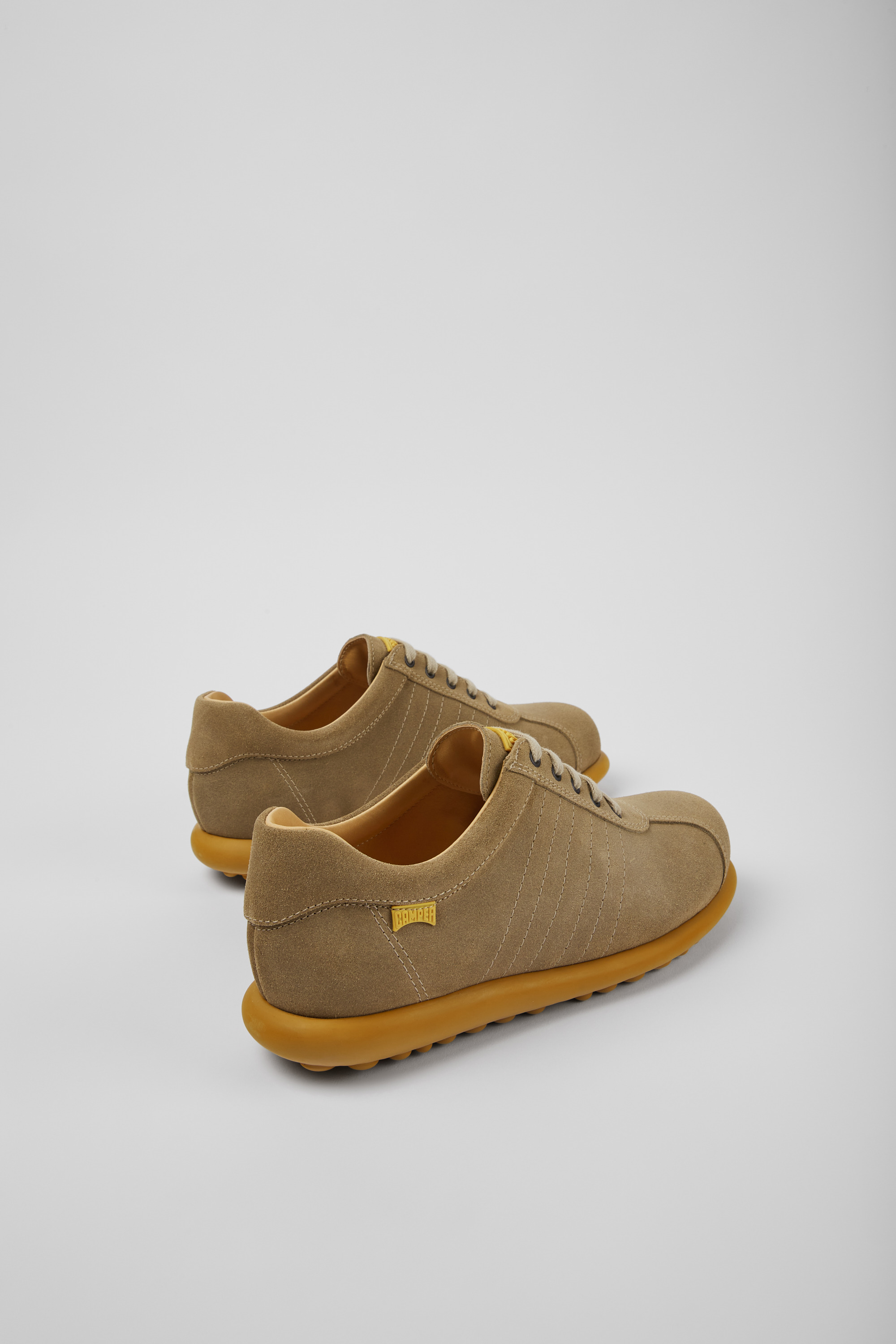 Pelotas - Beige leather shoes for women