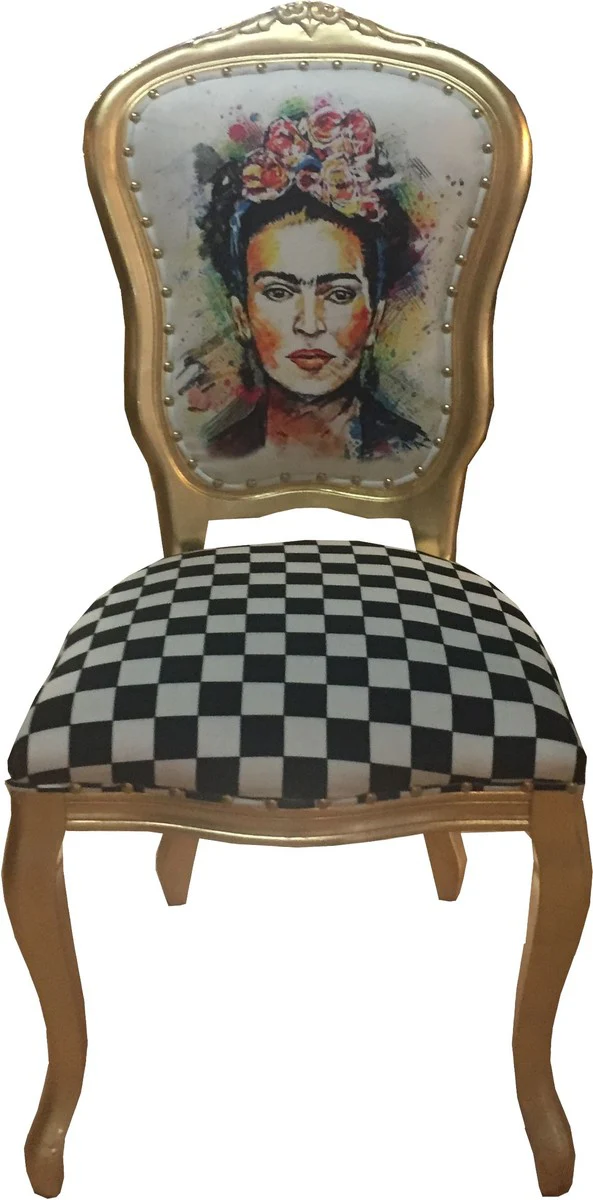 Silla de comedor de lujo barroca Casa Padrino Madmoisell - Silla de dise?o - Edici¨®n limitada