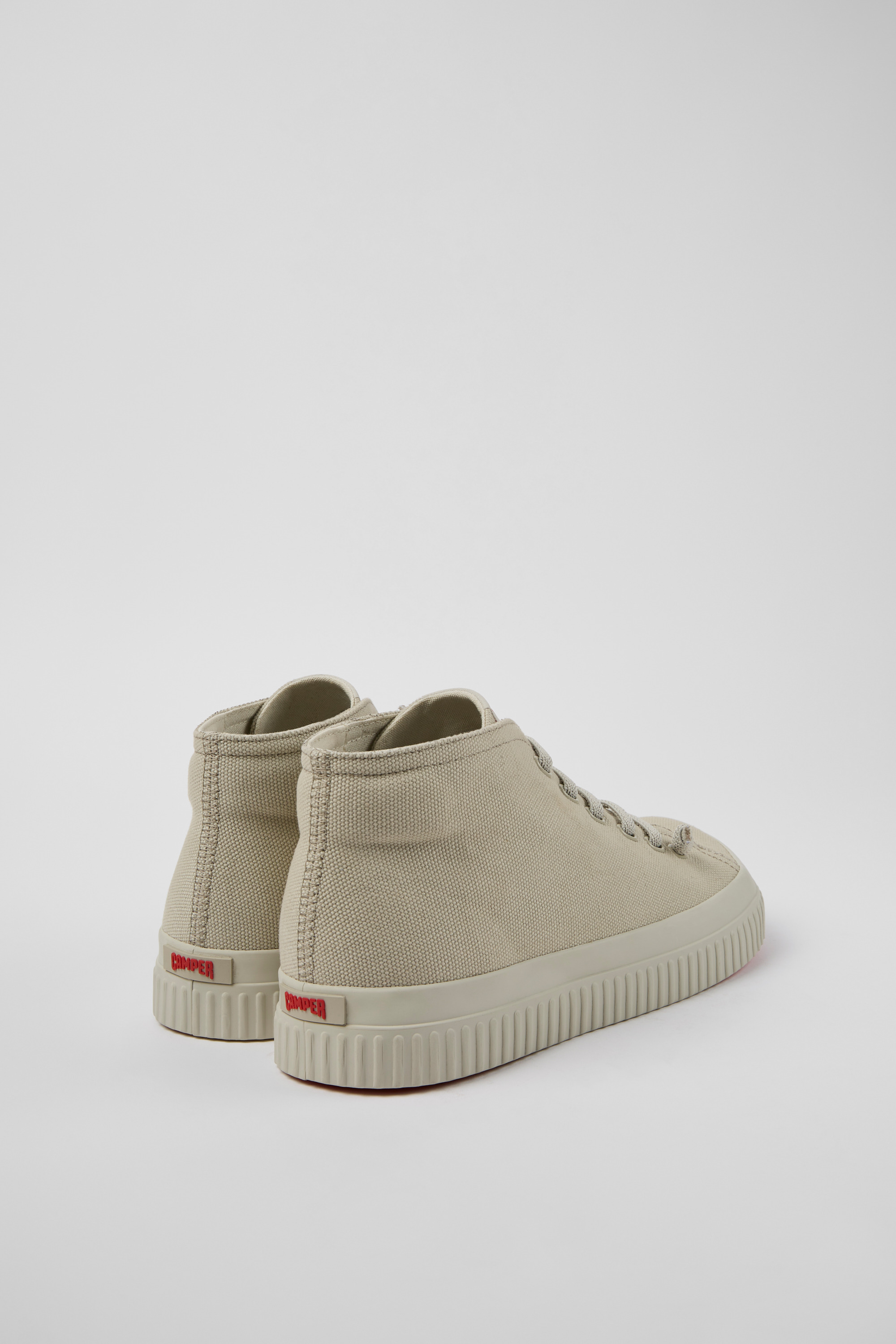 Peu Roda - Gray recycled cotton sneakers for men