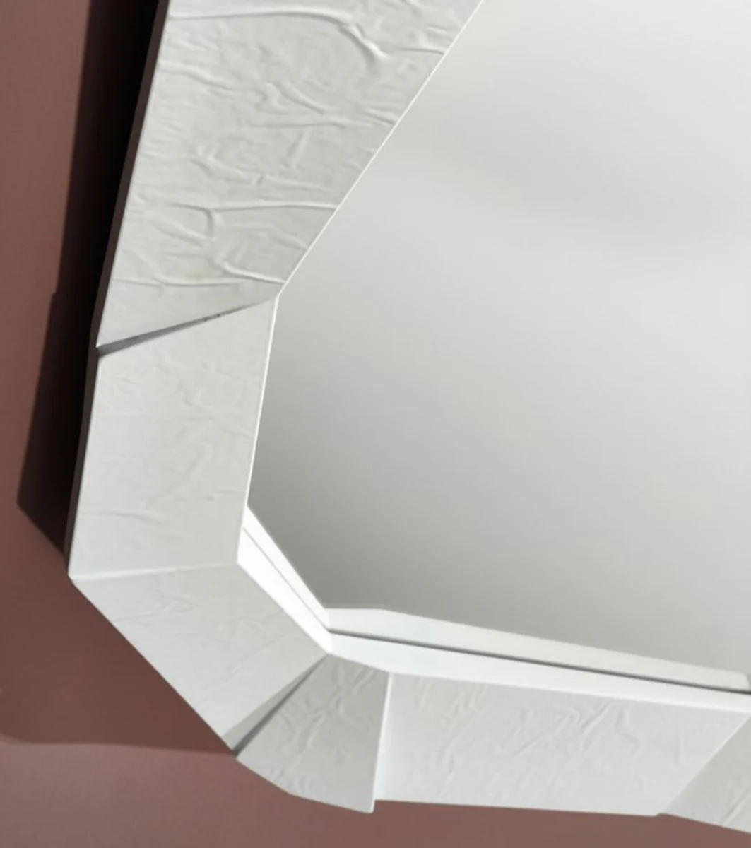 Casa Padrino espejo de pared de dise?o blanco 92 x H. 127 cm - Espejo de Dise?o