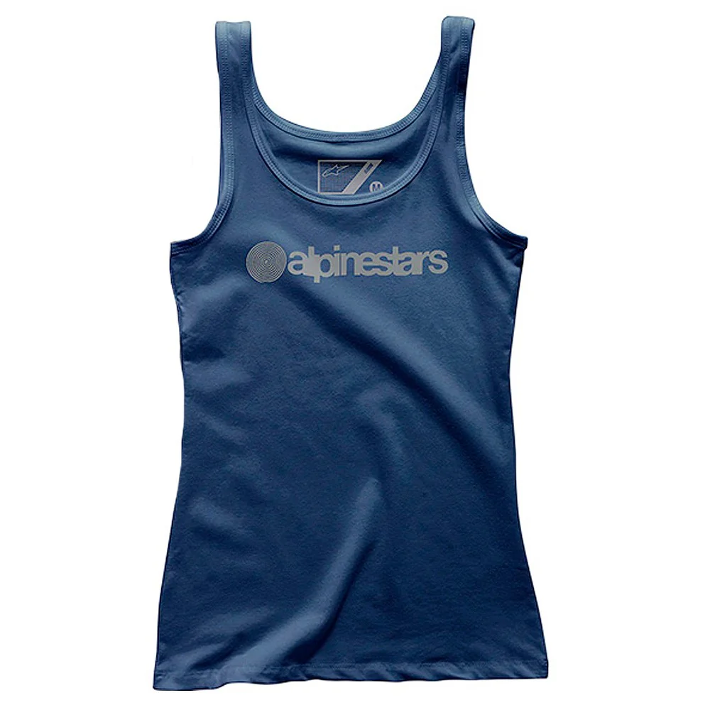 CAMISETA TIRANTES ALPINESTARS ORIGINAL MUJER AZUL