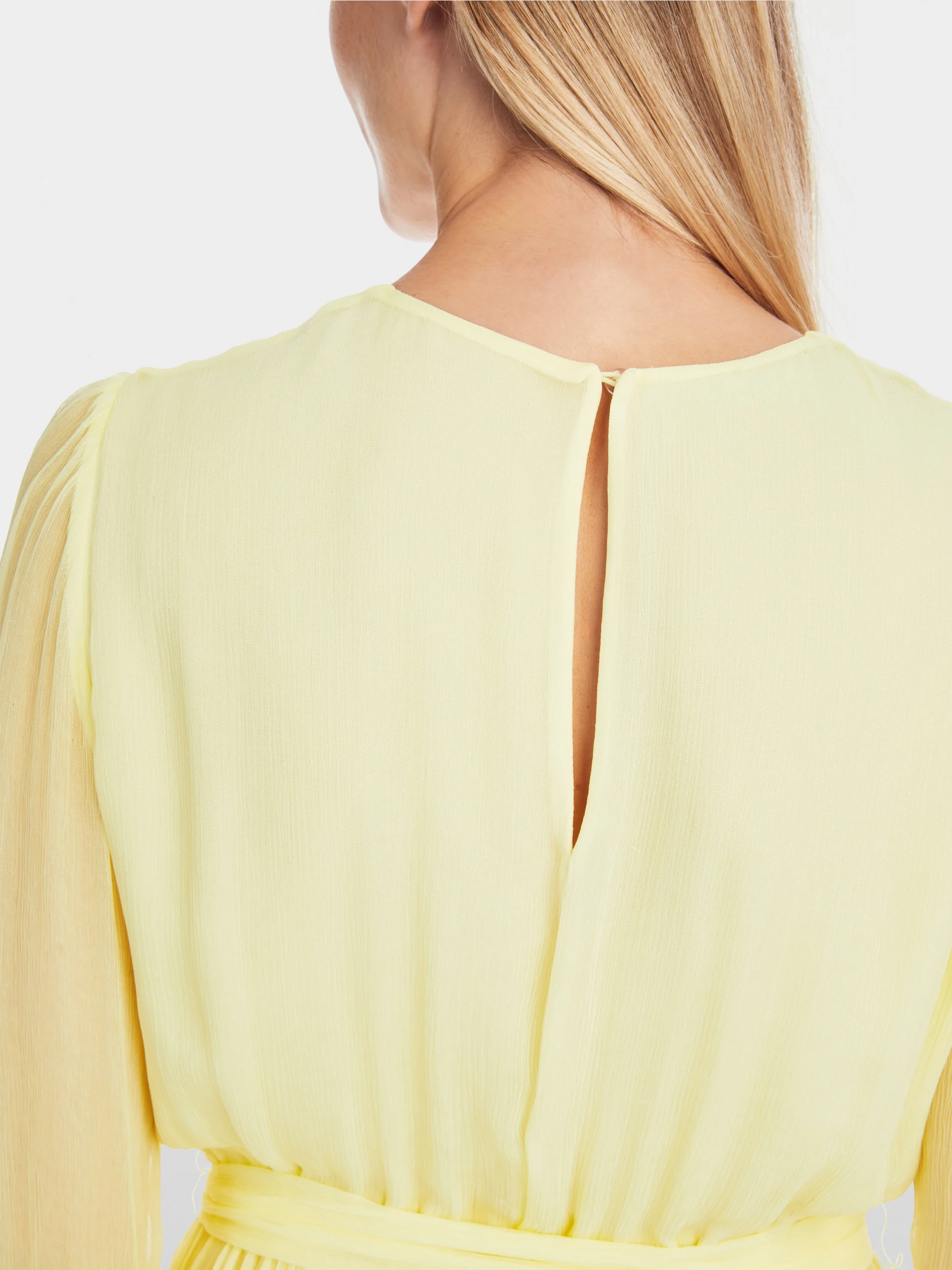 Marc-Cain Plain delicate viscose crepe dress