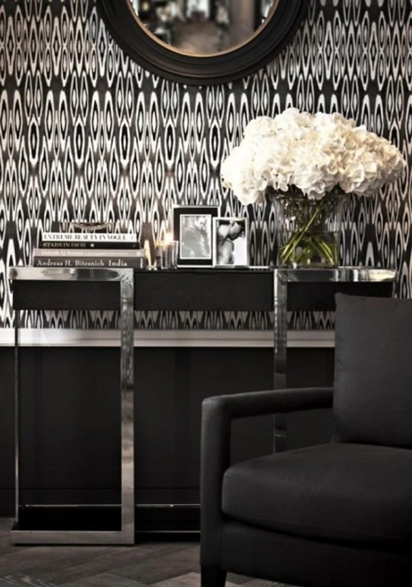 Casa Padrino luxury console table 122 x 40 x H. 87 cm - Console Table Furniture