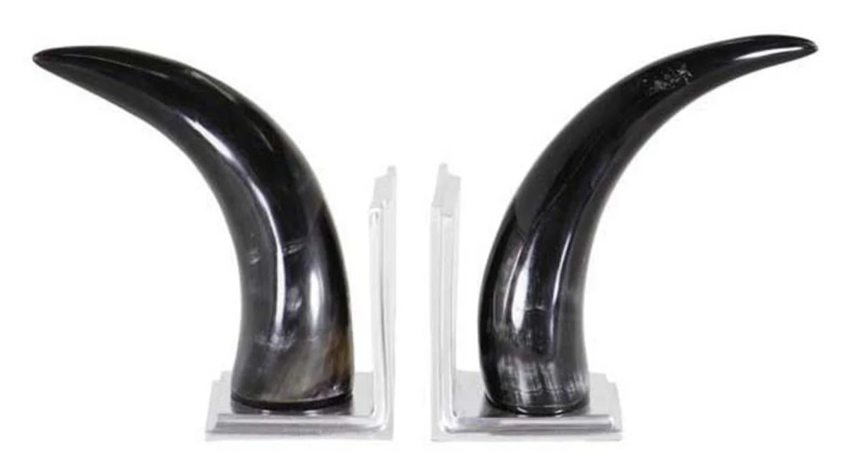 Casa Padrino sujetalibros cuerno escenógrafo de 2 - colección de lujo