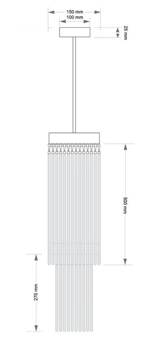Casa Padrino l¨¢mpara de ara?a de hotel de lujo oro ? 15 x A. 80 cm