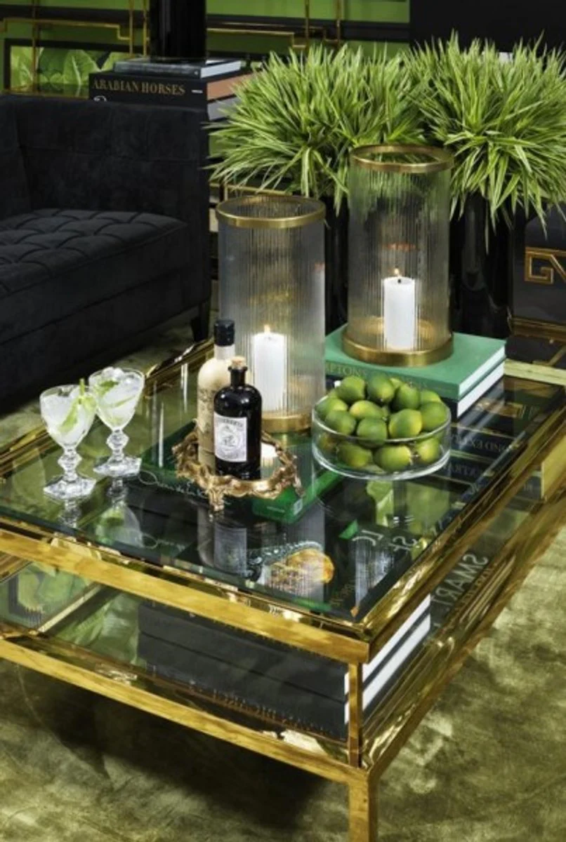 Casa Padrino luxury brass tray 35.5 x 21.5 x H. 4.5 cm - Luxury Quality