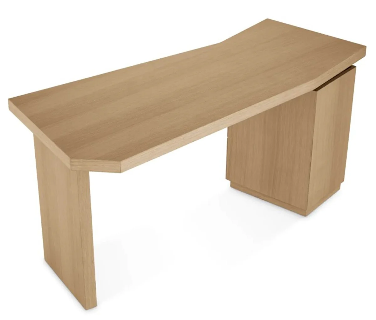 Casa Padrino luxury desk Solid Black England - English desk - antique style - Empire Art Nouveau Baroque colonial