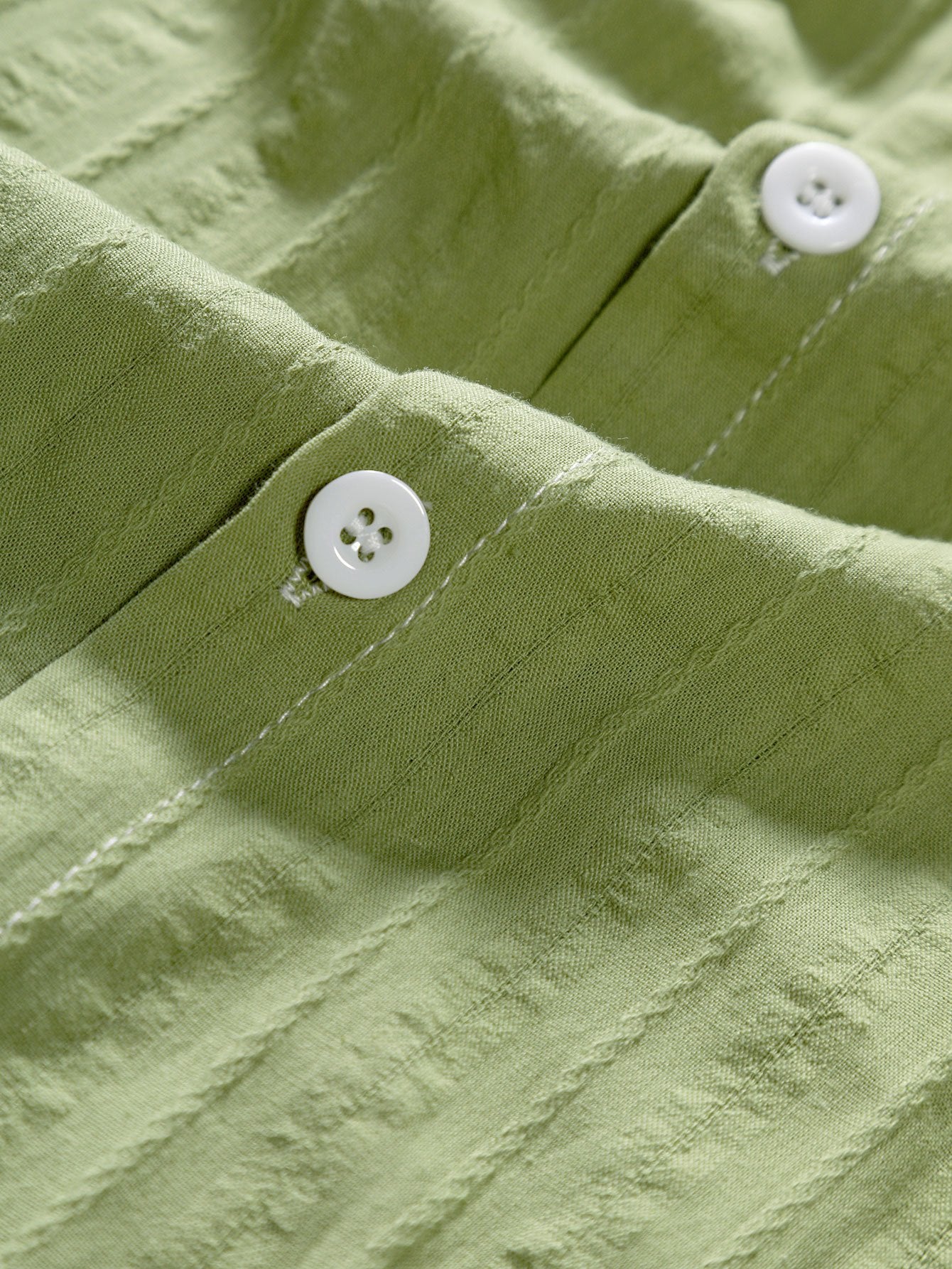 Striped Jacquard Button Up Shirt