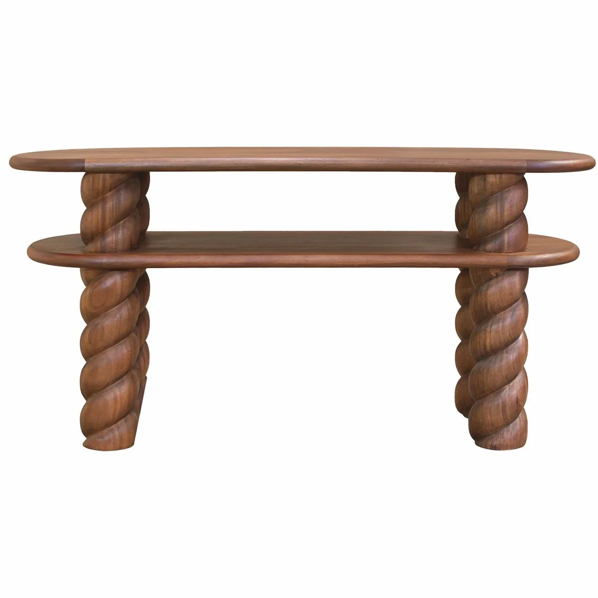 Casa Padrino consola de lujo de caoba marr¨®n 164 cm - Muebles de lujo de caoba