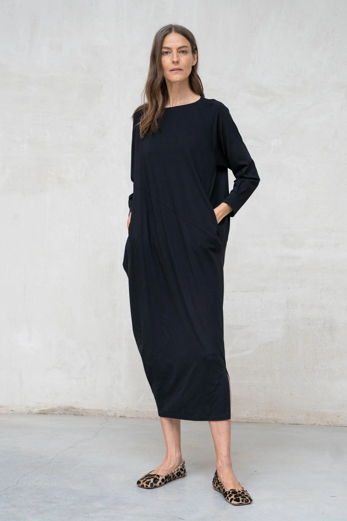 Rivera-spain Vestido Positano negro