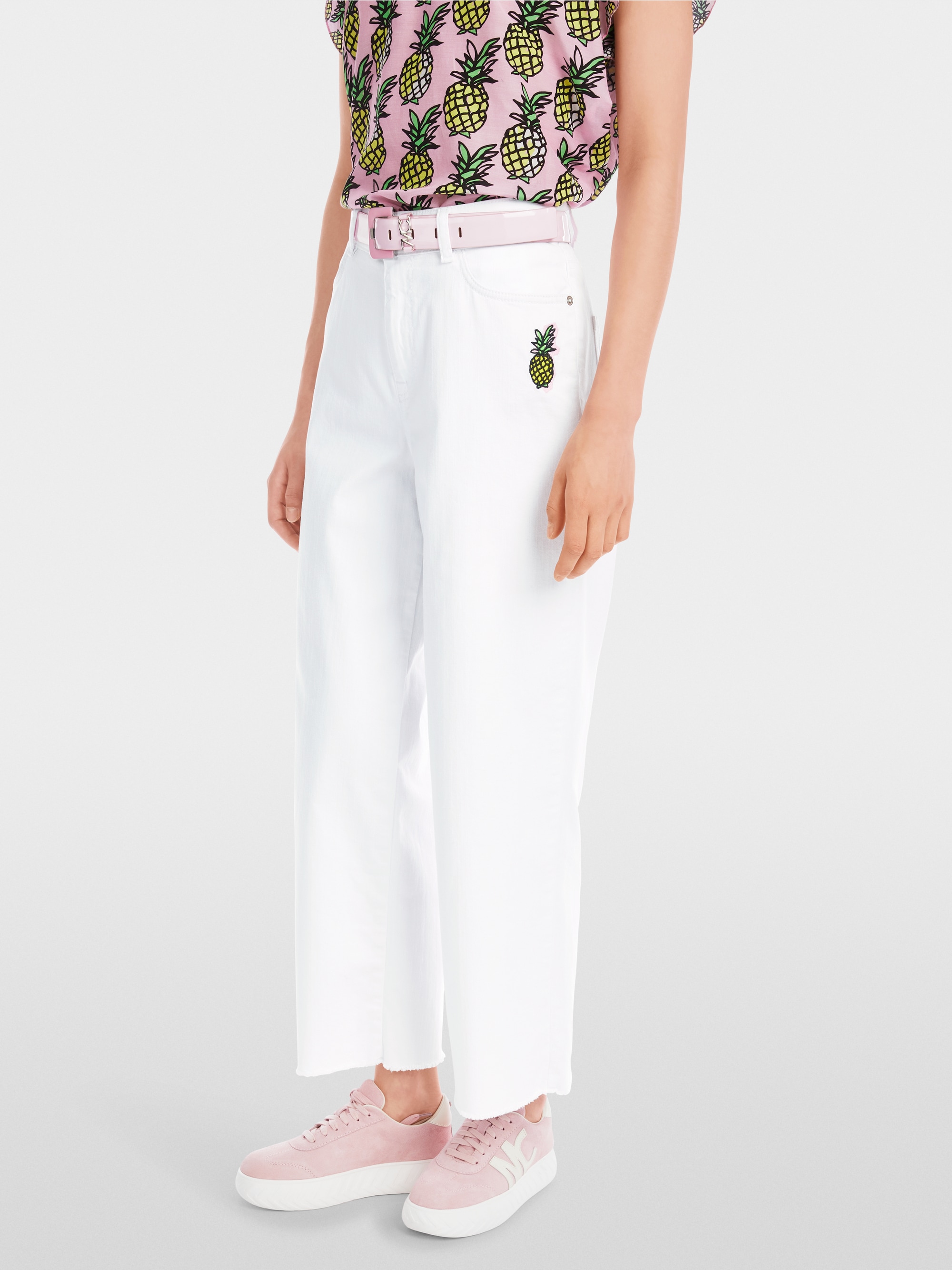 Marc-Cain WIGAN trousers with pineapple patch