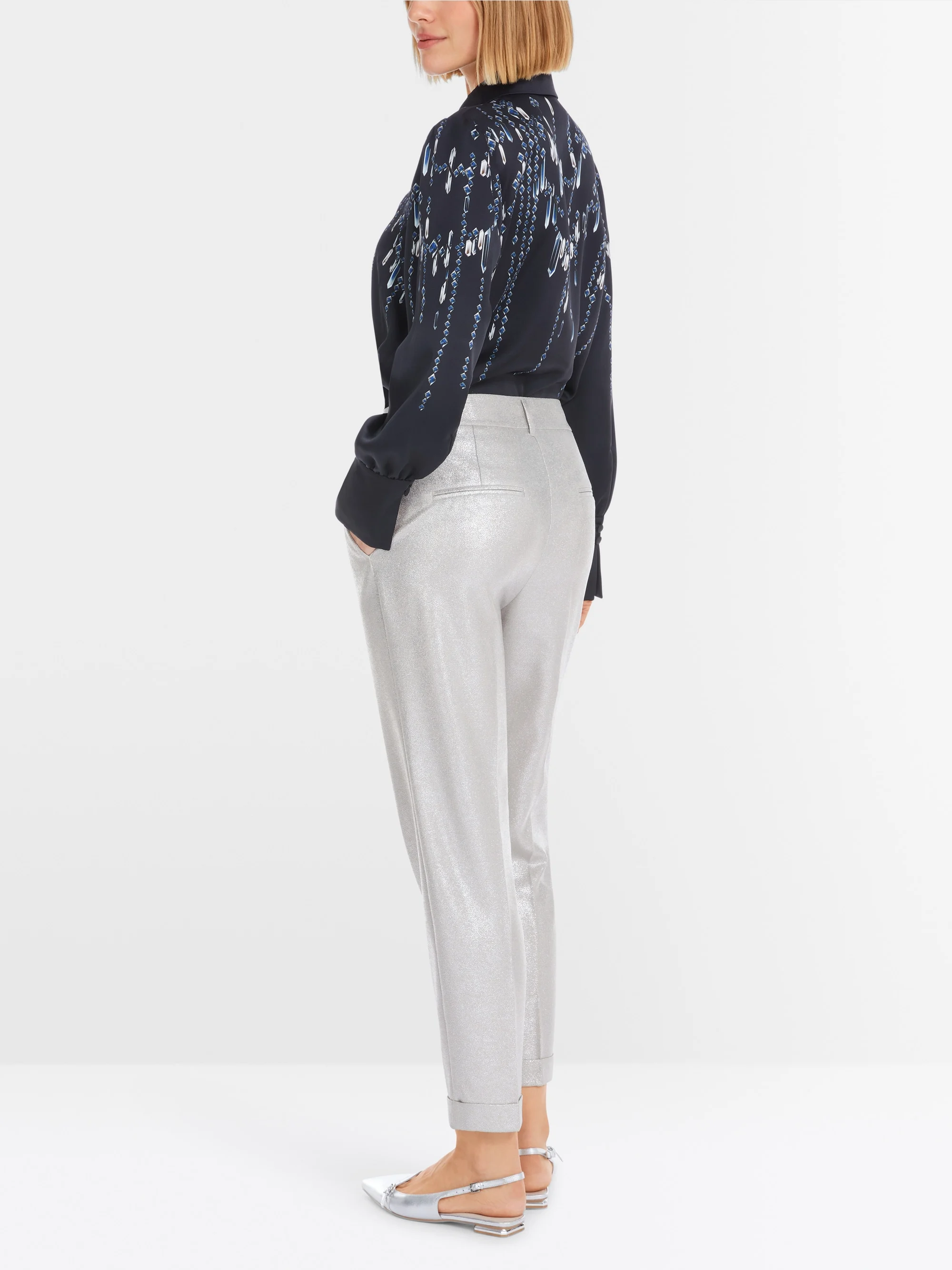 Marc-Cain FRANCA elegant shimmery trousers
