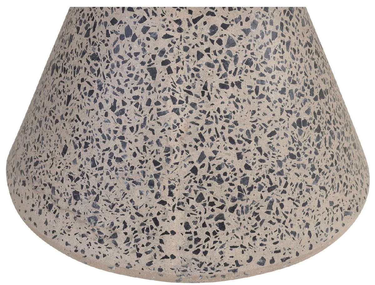 Casa Padrino mesa auxiliar / taburete de lujo gris ? 40 x A. 51 cm - Mesa / taburete redondo de hormig¨®n - Muebles de sal¨®n - Muebles de lujo - Muebles de hormig¨®n - Interior de lujo