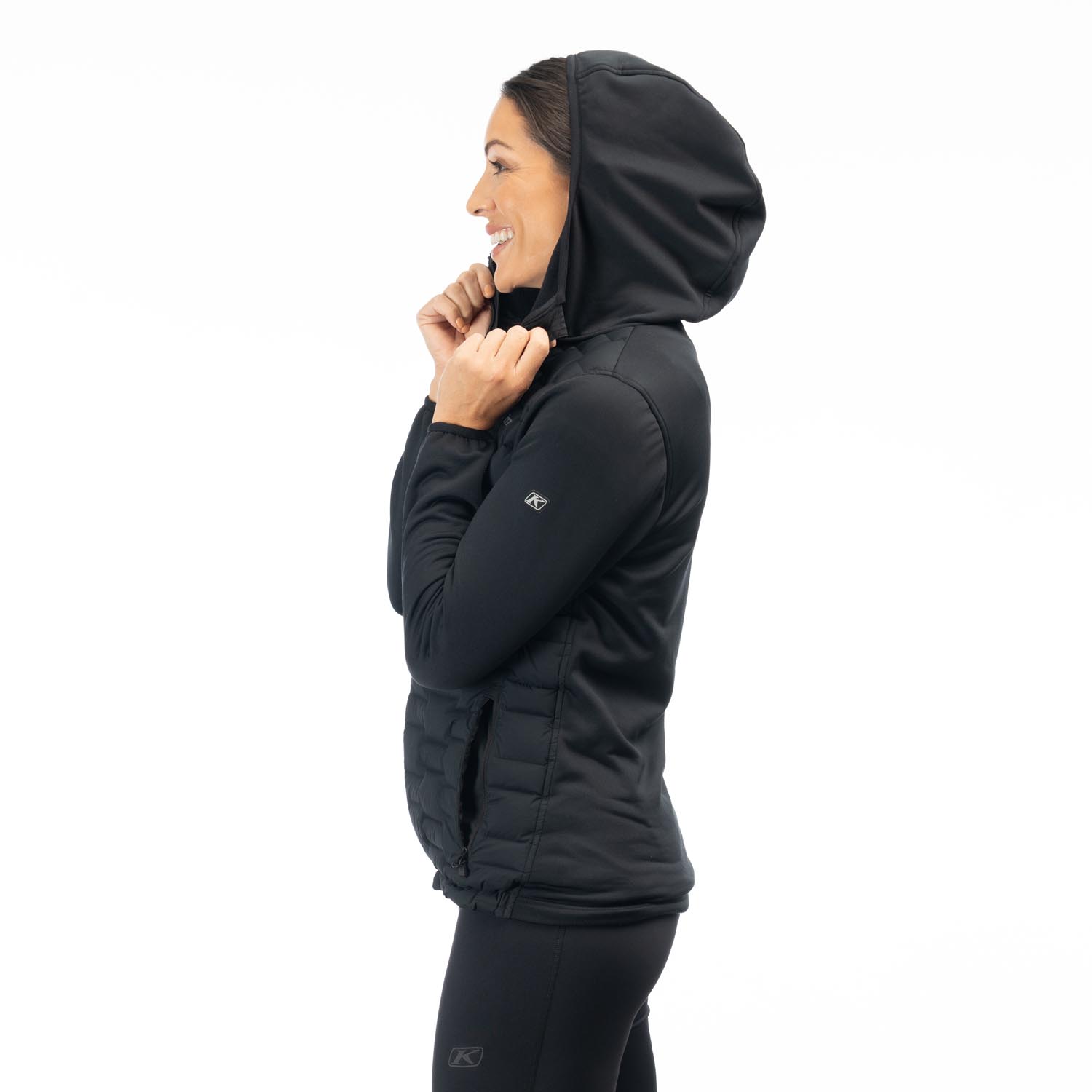 Luna Stretch Down Hybrid Hoodie