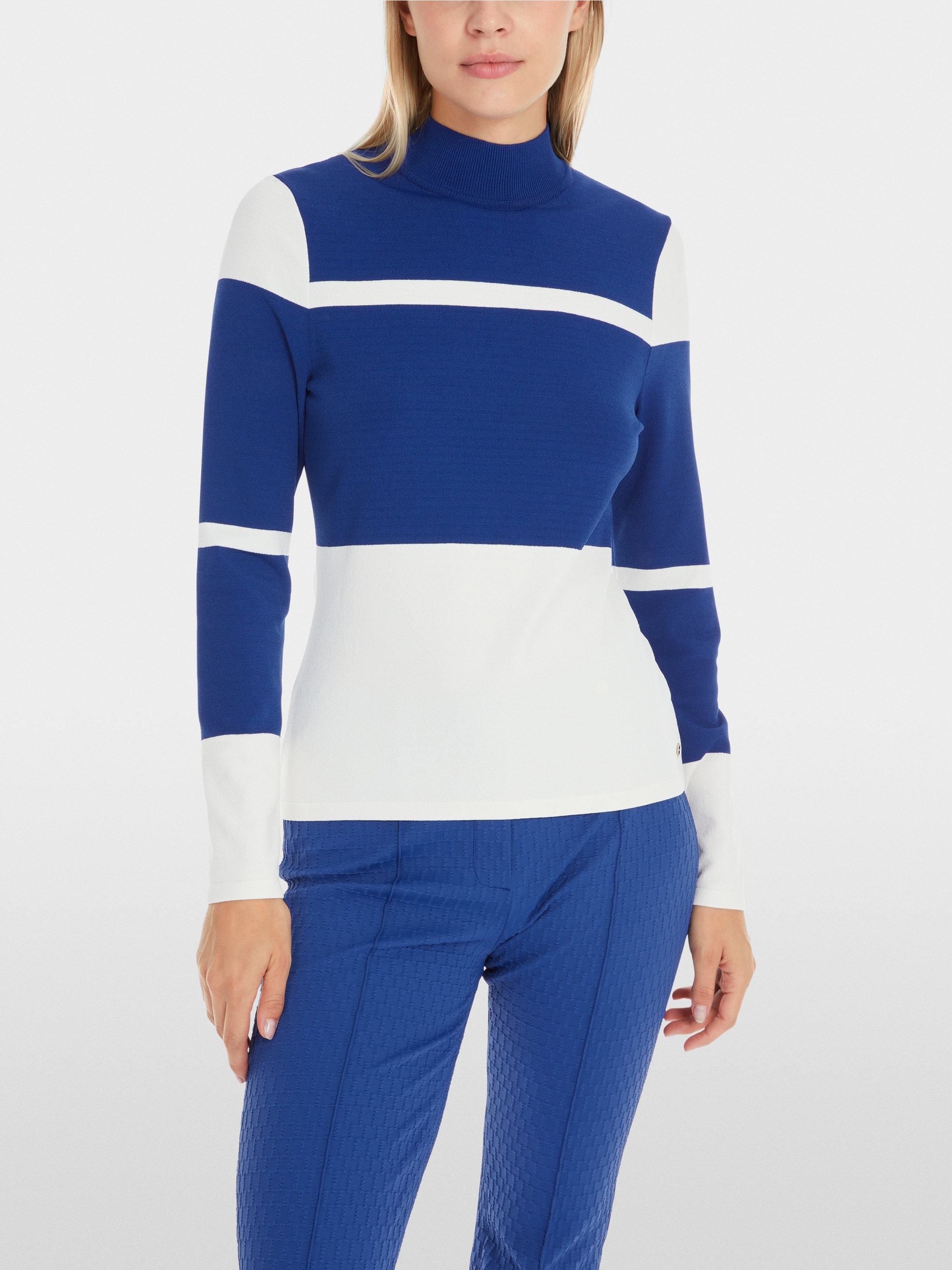 Marc-Cain Rethink Together striped sweater