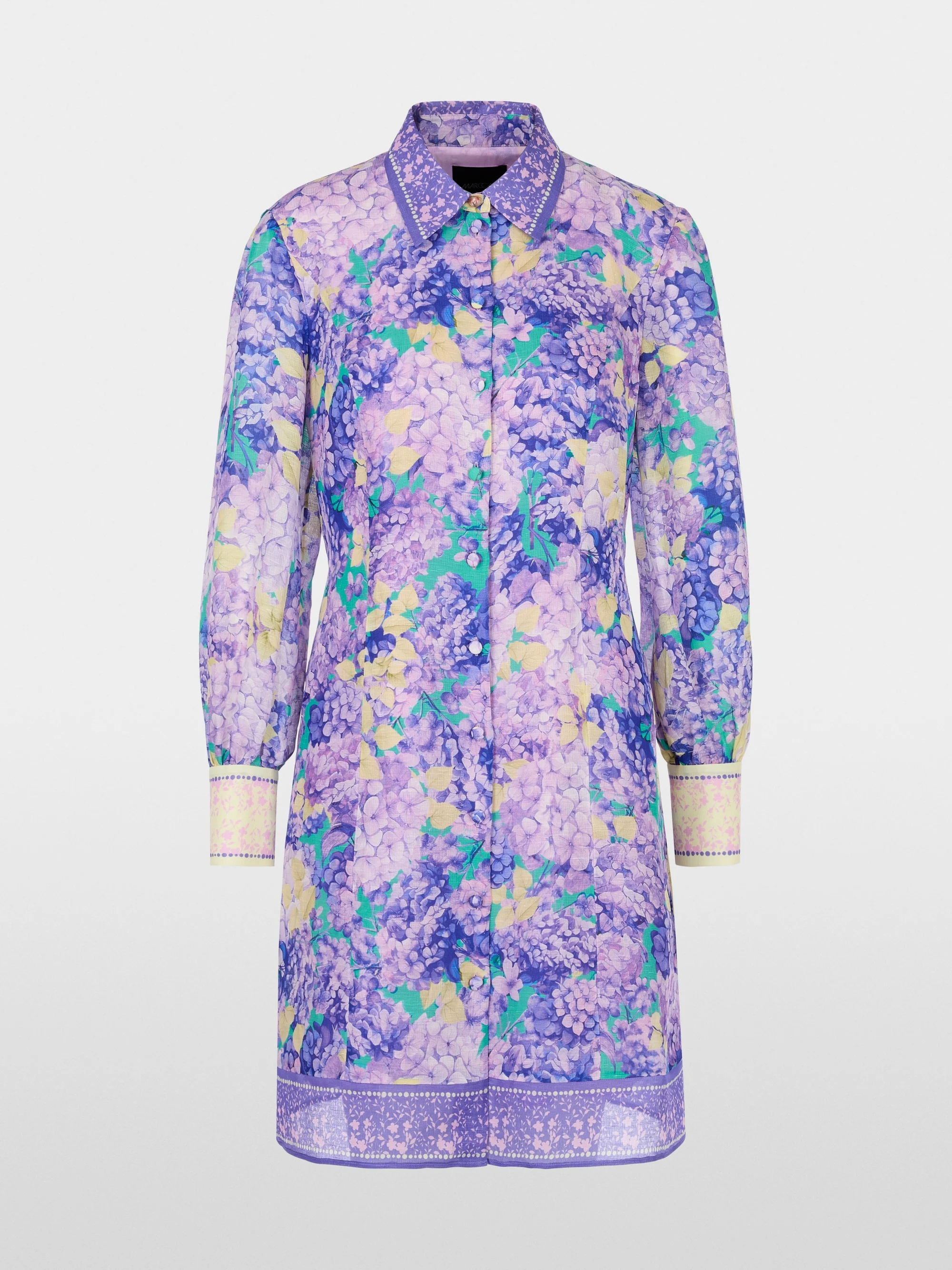 Marc-Cain Floral print short shirt dress