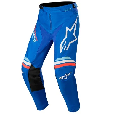 PANTALON INFANTIL ALPINESTARS YOUTH RACER BRAAP 20 - AZUL / BLANCO / ROJO