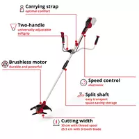 Cordless Scythe AGILLO 36/255 BL-Solo