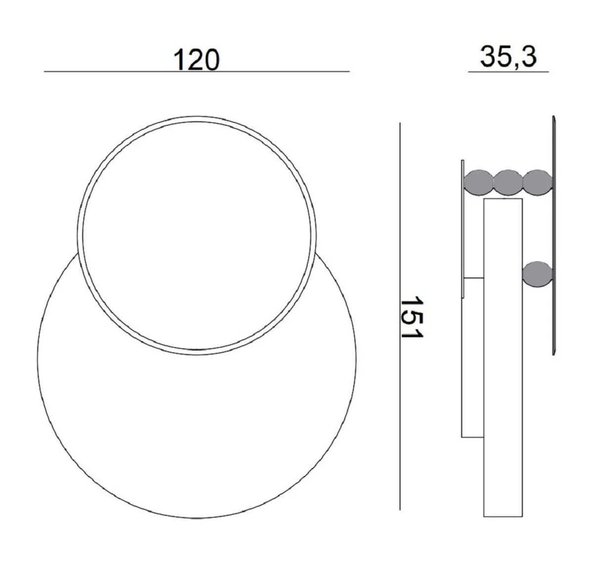 Casa Padrino mesa de centro de lujo gris / cobre / negro 151 x 120 x A. 35,3 cm - Mesa de sal¨®n con tapa de vidrio - Muebles de sal¨®n - Muebles de hotel - Muebles de lujo - Interiores de lujo