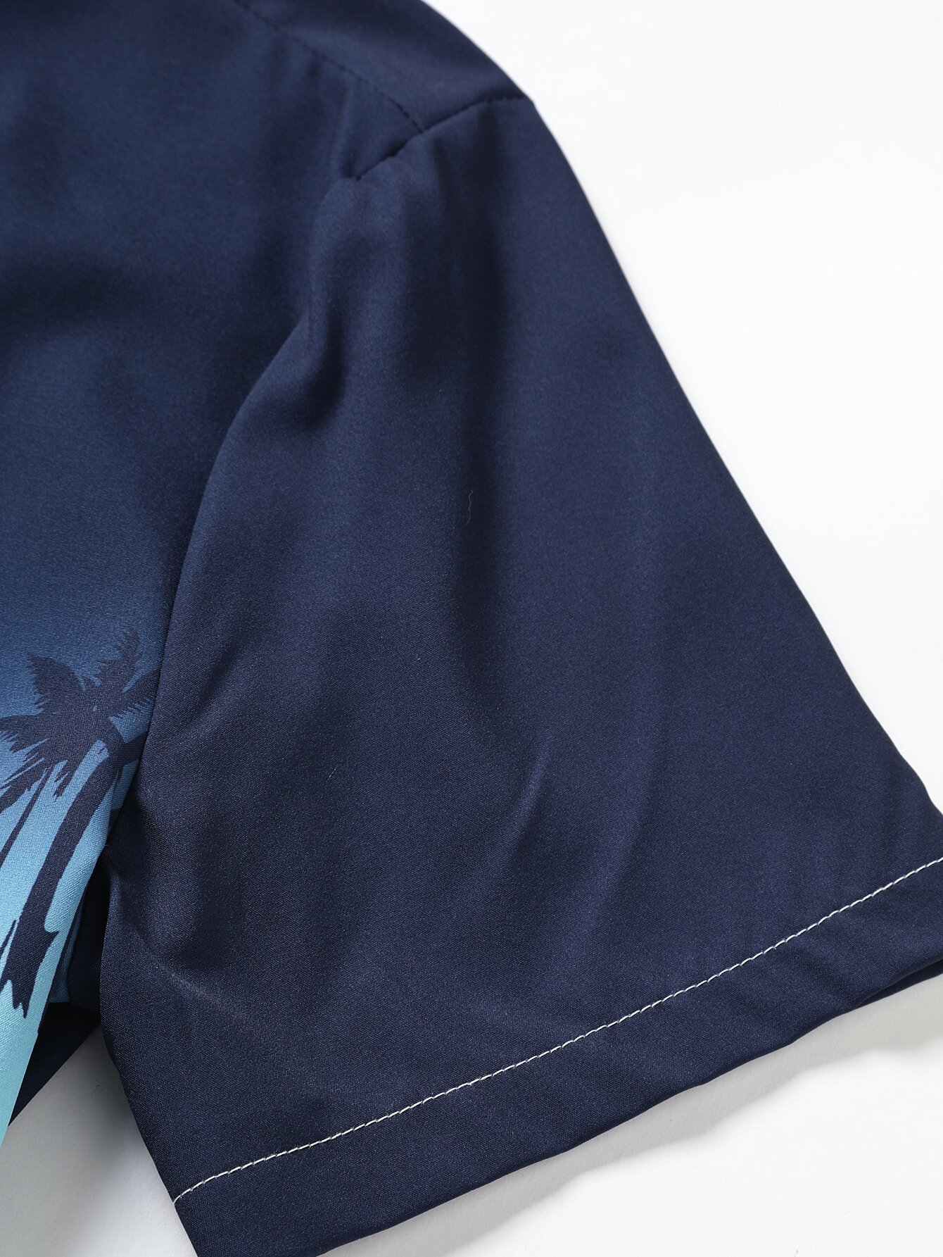 Suitmens Men's Hawaiian Print Short Sleeve Shirt Set 028