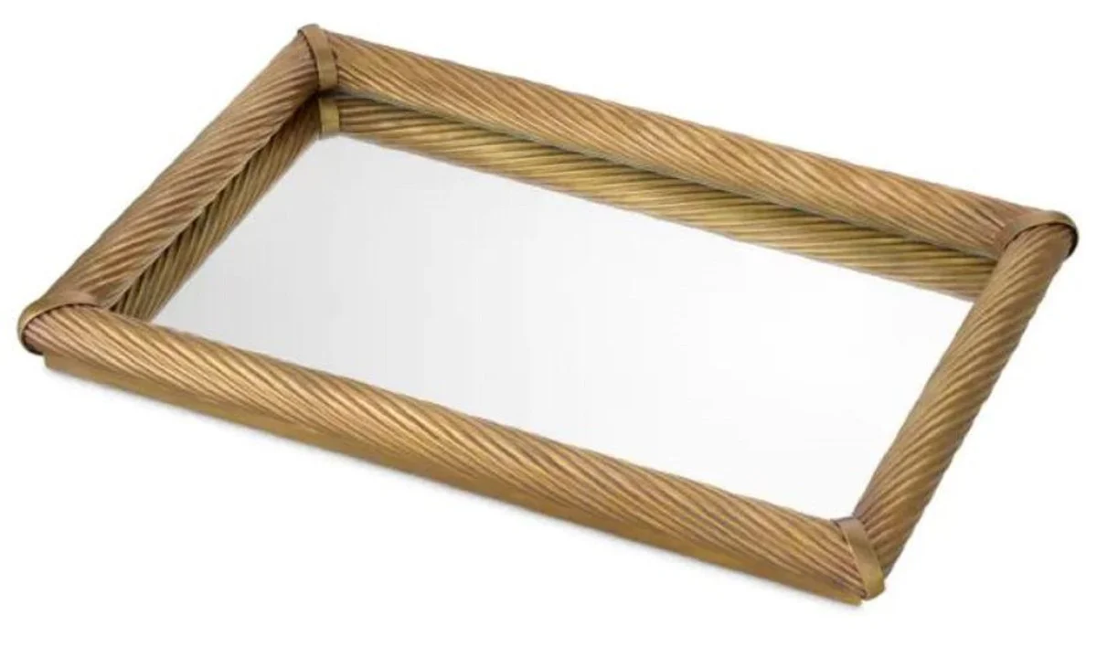 Casa Padrino bandeja de servir de lujo lat¨®n vintage 60 cm