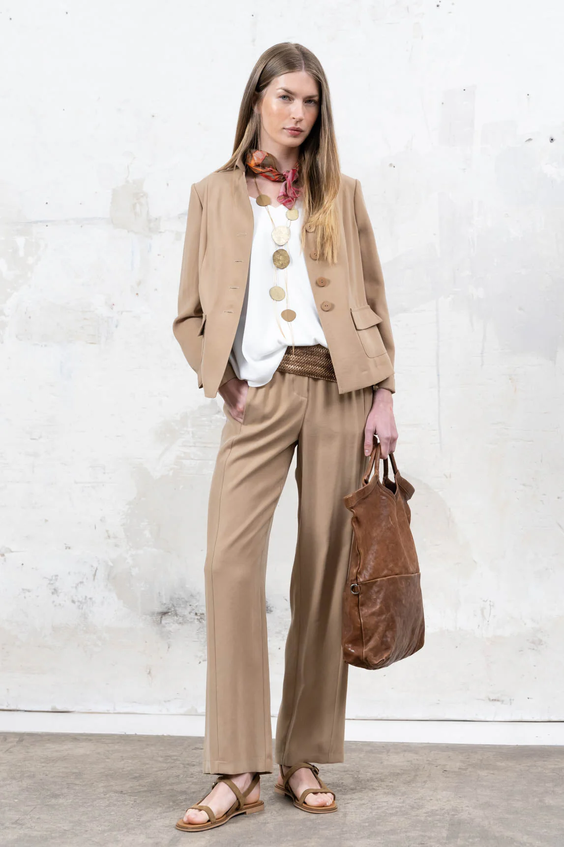 Rivera-spain Pantalón Cosenza beige