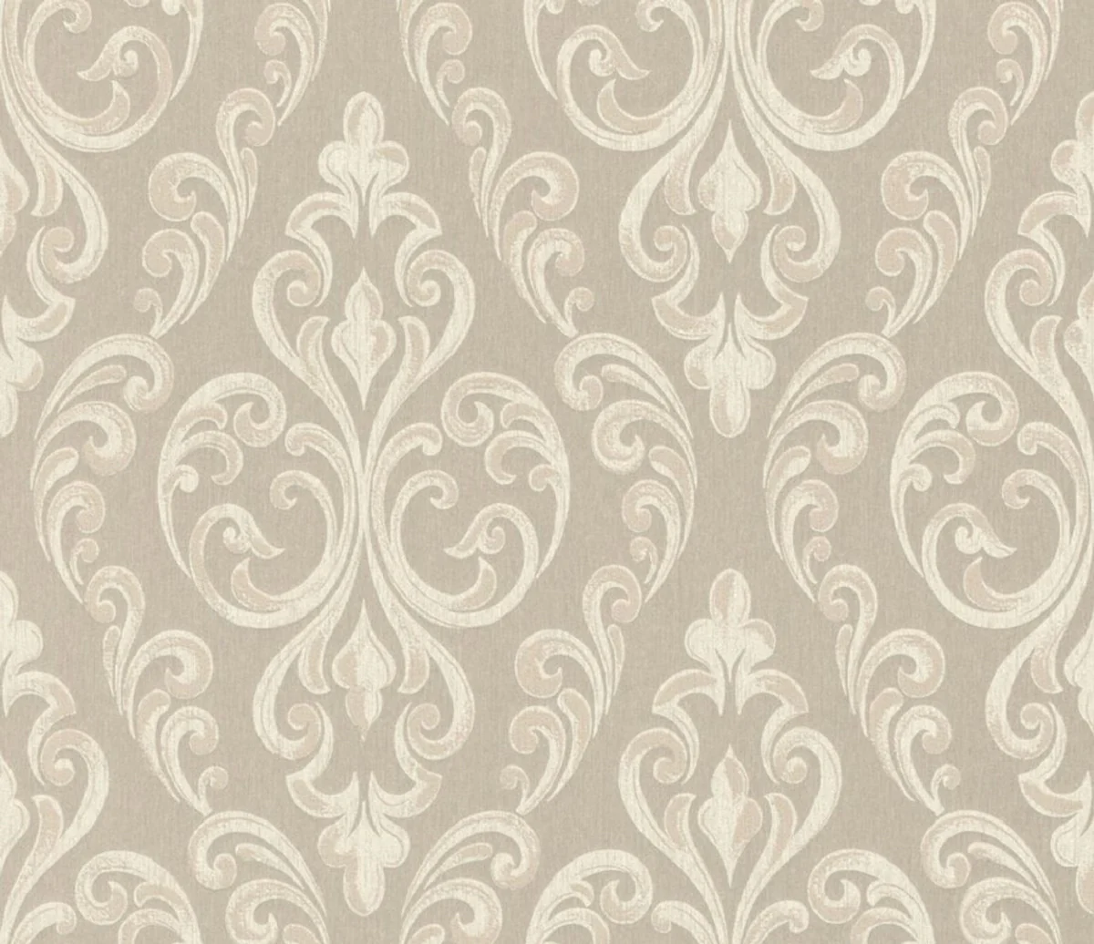 Casa Padrino papel pintado textil barroco beige / crema 10,05 x 0,53 m - Papel Tapiz de Alta Calidad para la Sala de Estar