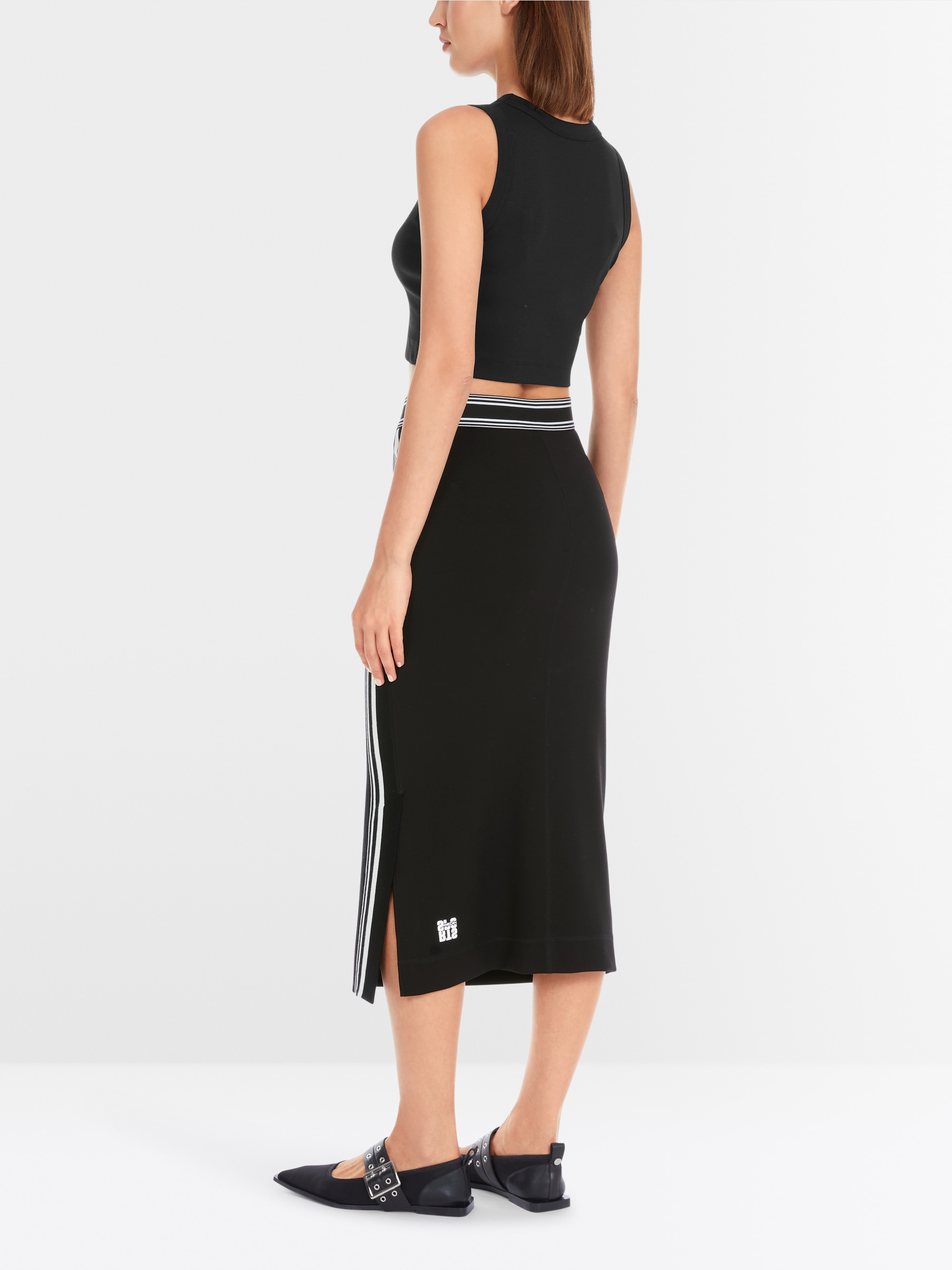 Marc-Cain Rethink Together midi-length skirt
